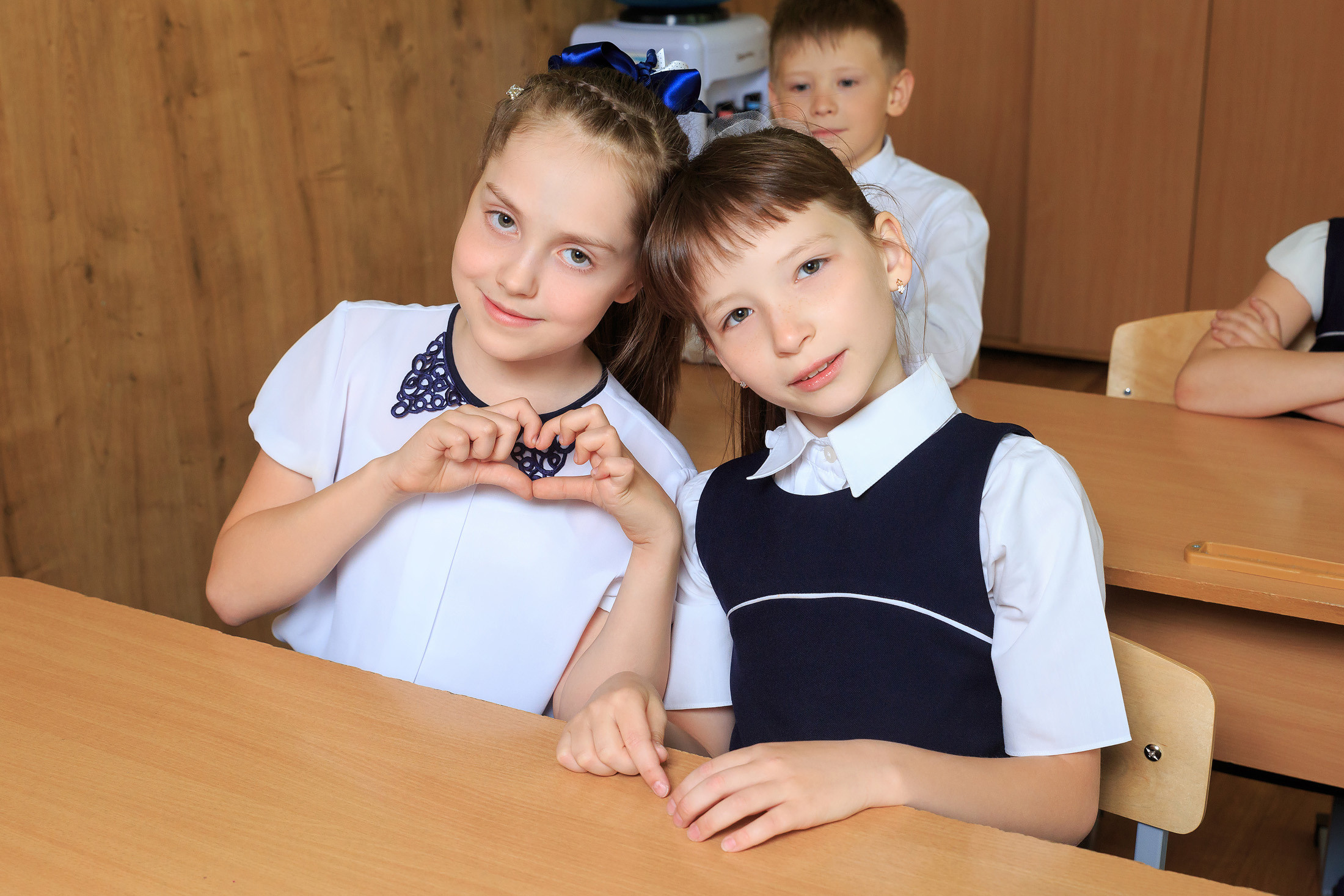 Младшие классы. На уроке