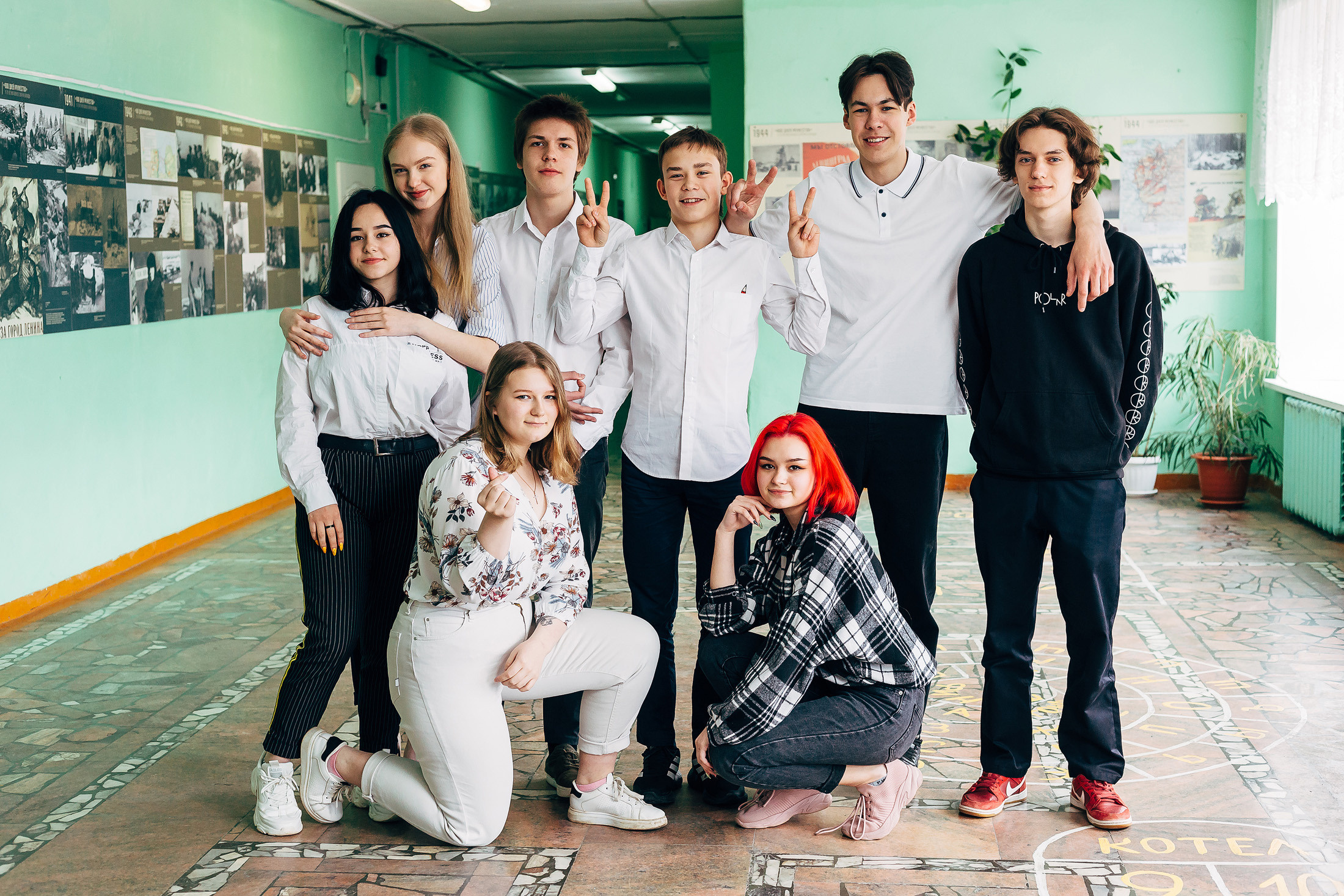 Старшие классы. Групповые фото
