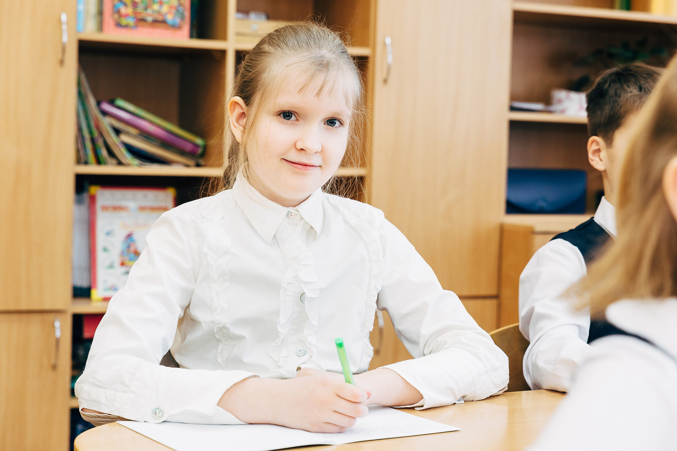 Младшие классы. На уроке