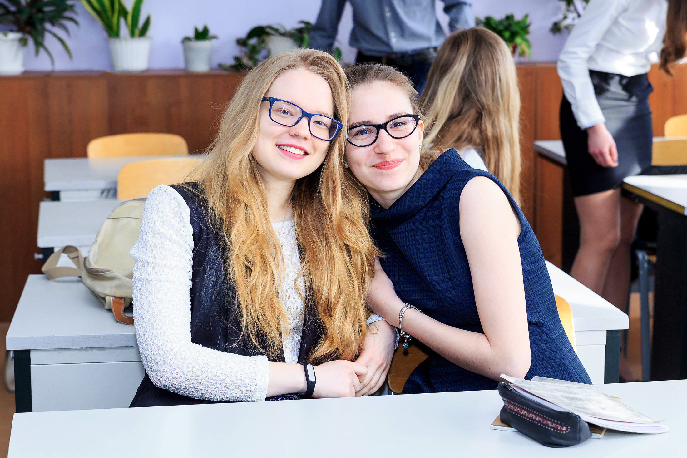 Старшие классы. На уроке