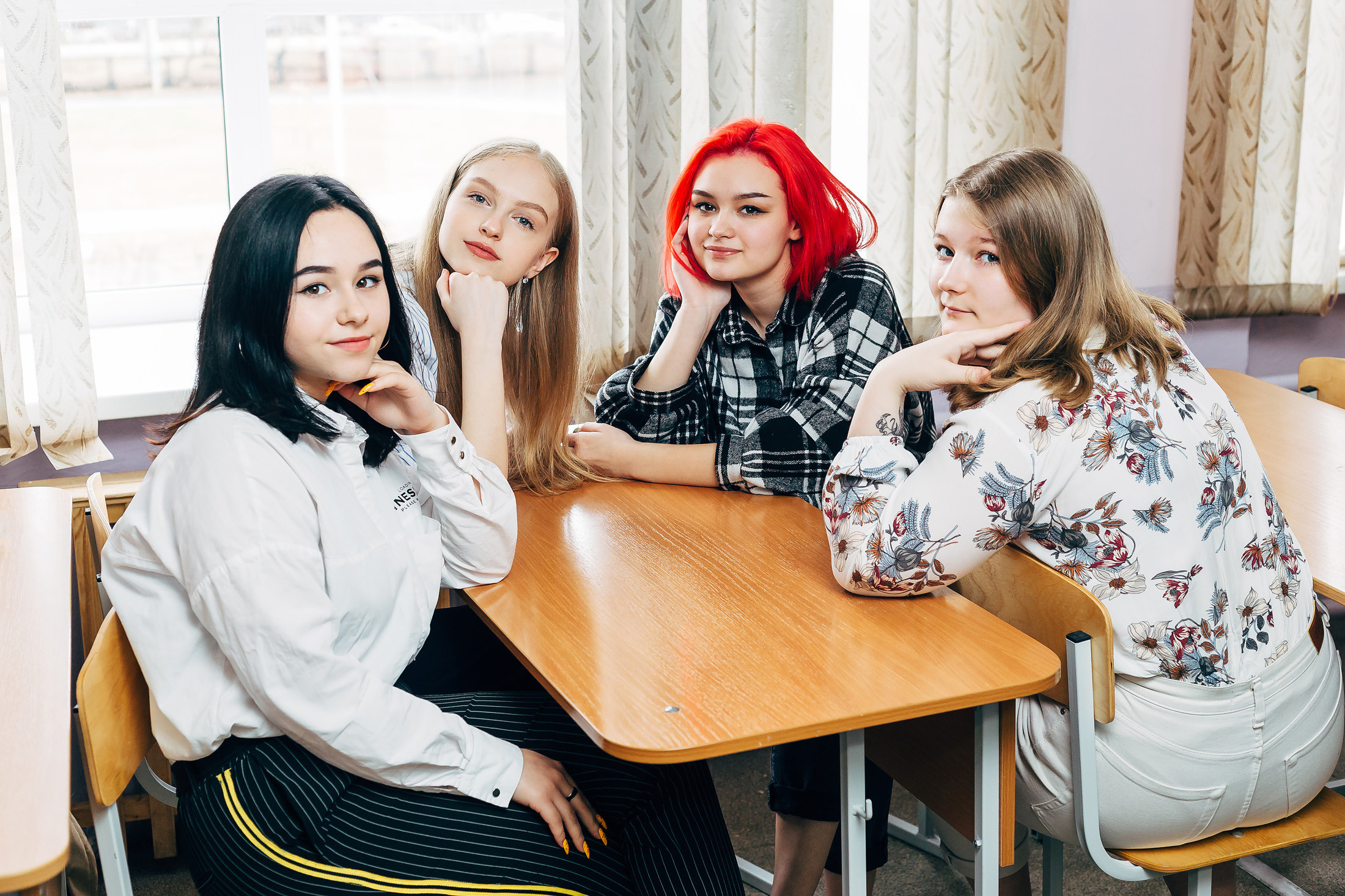 Старшие классы. Групповые фото