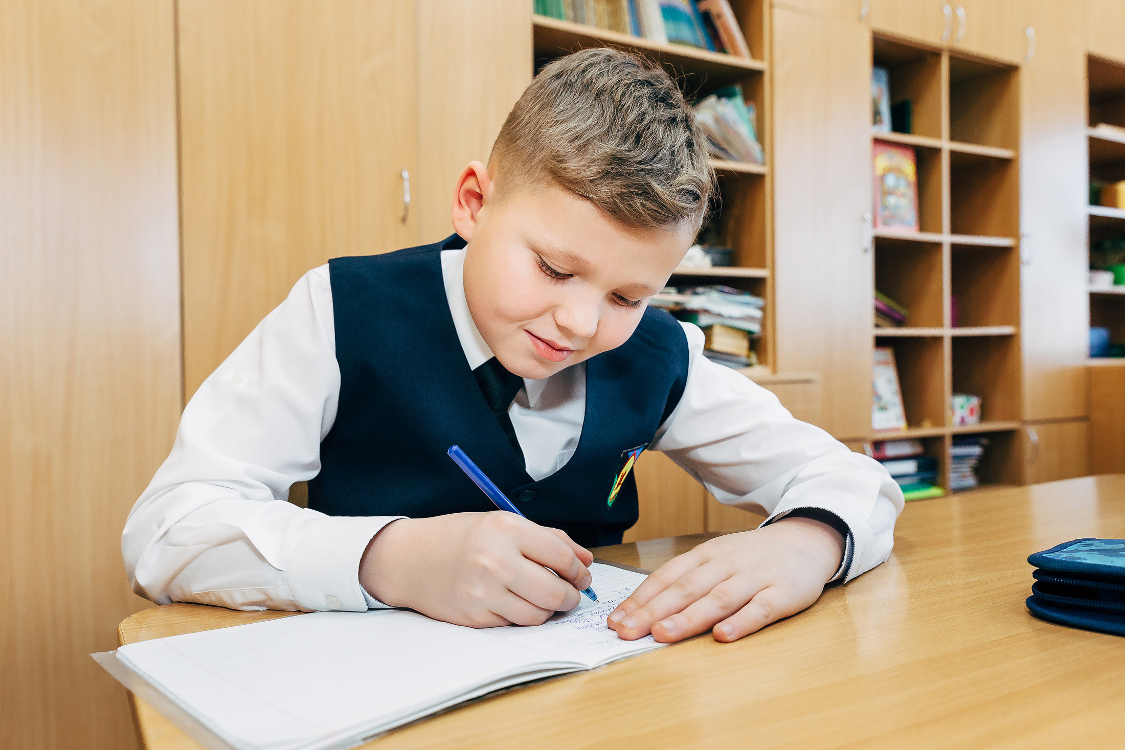 Младшие классы. На уроке