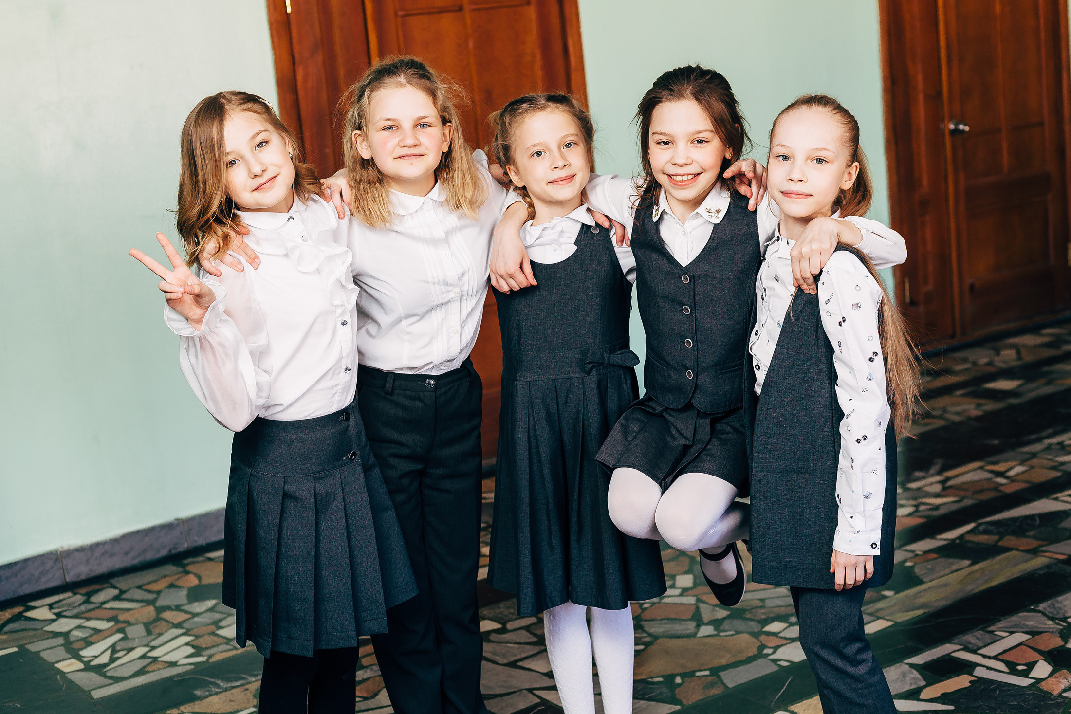 Младшие классы. Групповые фото. Свадебный и семейный фотограф в Перми Андрей Желнин