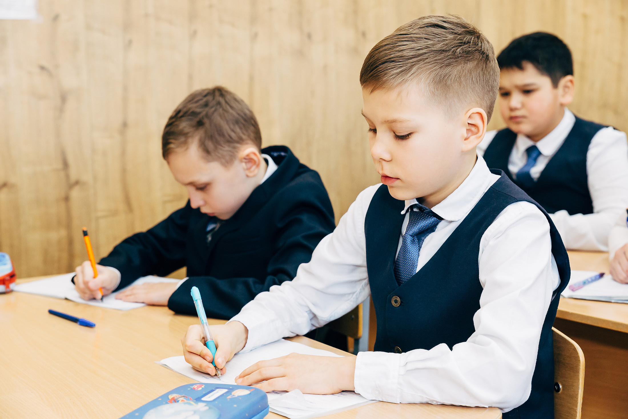 Младшие классы. На уроке