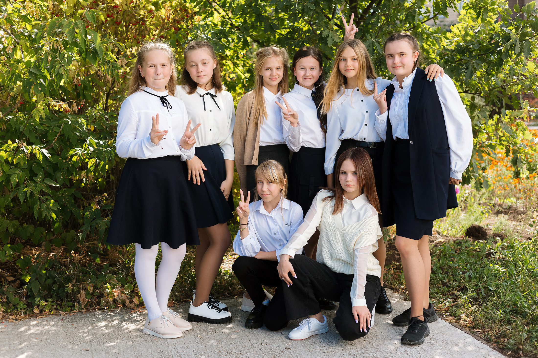 Младшие классы. Групповые фото. Свадебный и семейный фотограф в Перми Андрей Желнин