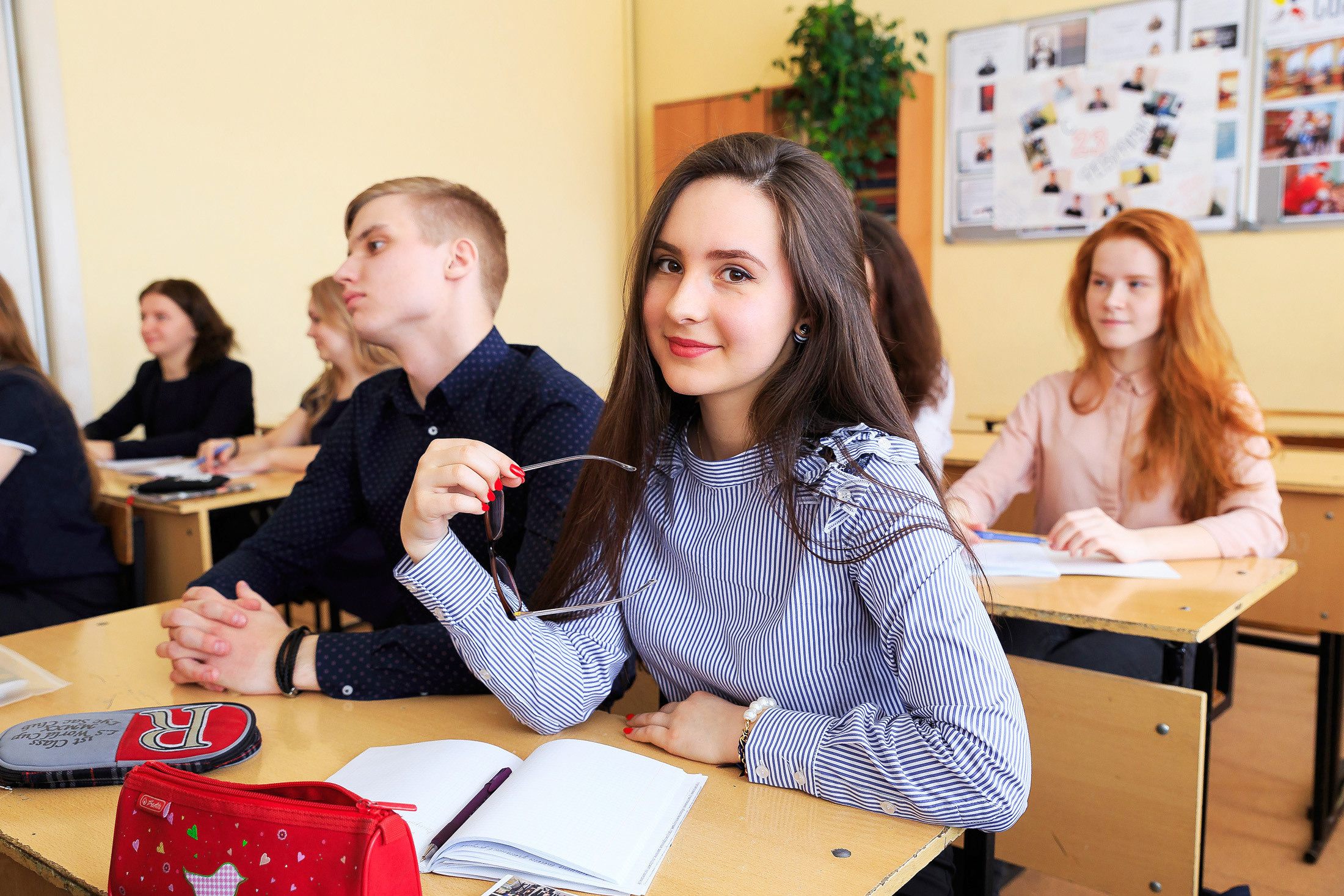 Старшие классы. На уроке