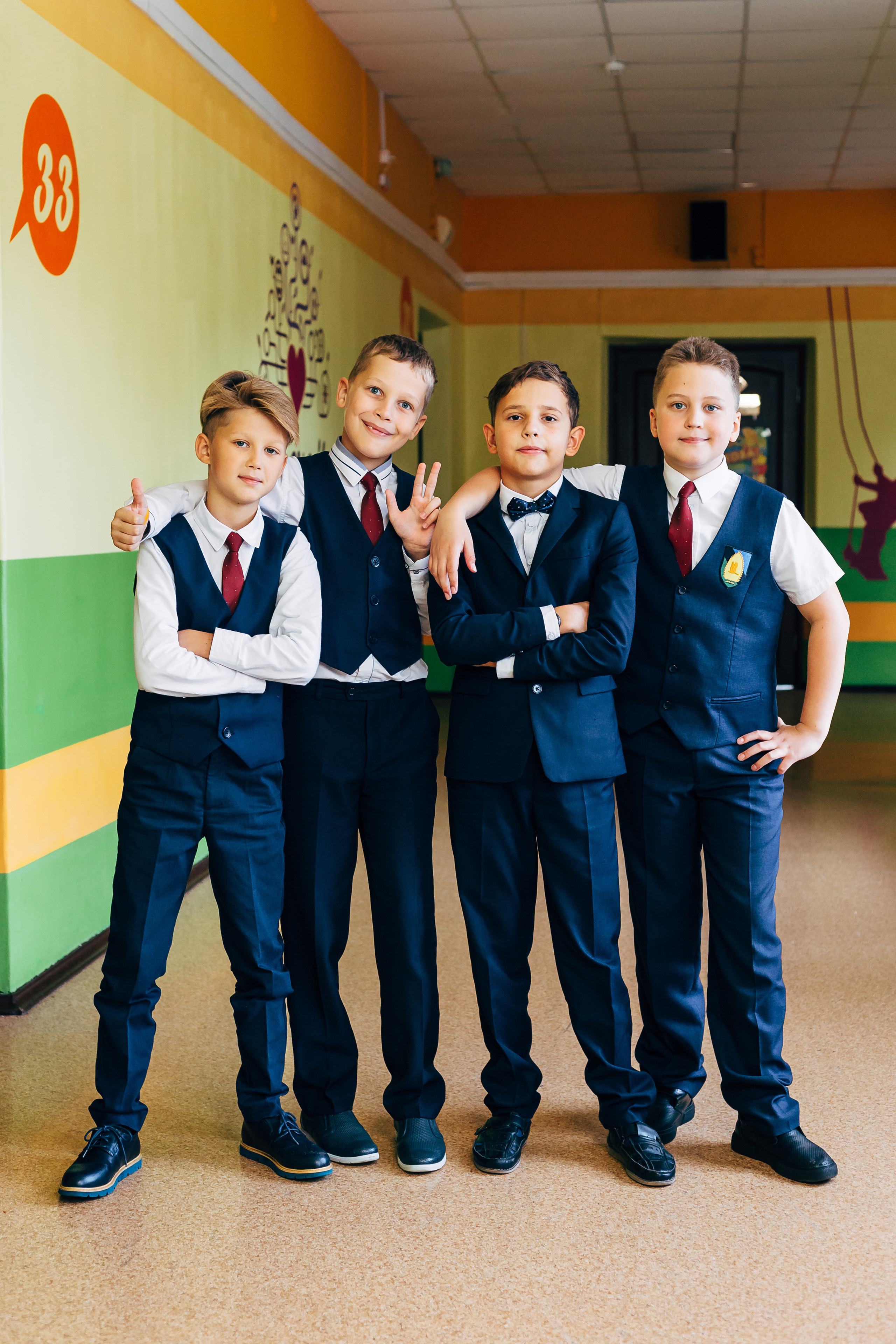 Младшие классы. Групповые фото. Свадебный и семейный фотограф в Перми Андрей Желнин