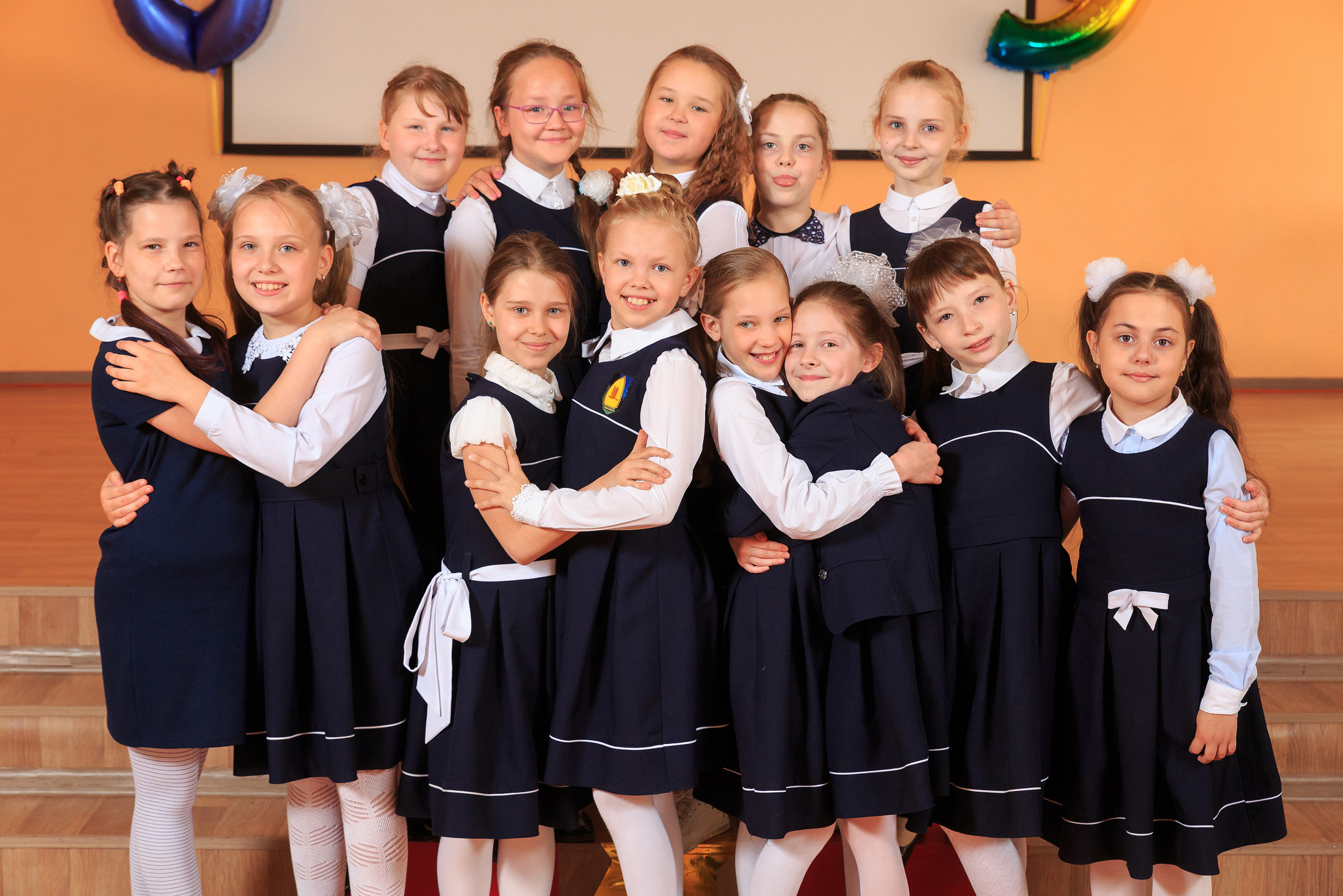 Младшие классы. Групповые фото. Свадебный и семейный фотограф в Перми Андрей Желнин