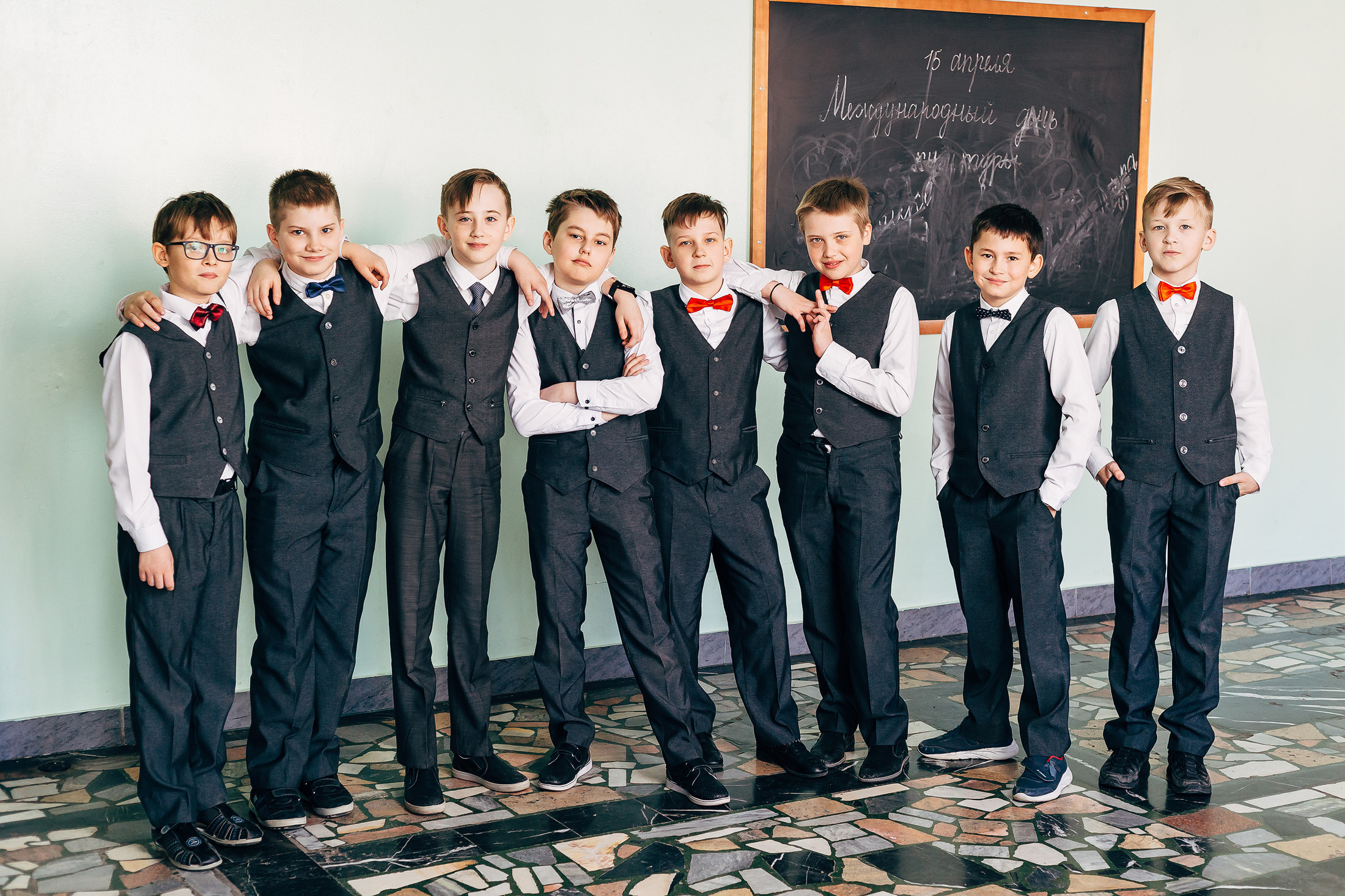 Младшие классы. Групповые фото. Свадебный и семейный фотограф в Перми Андрей Желнин