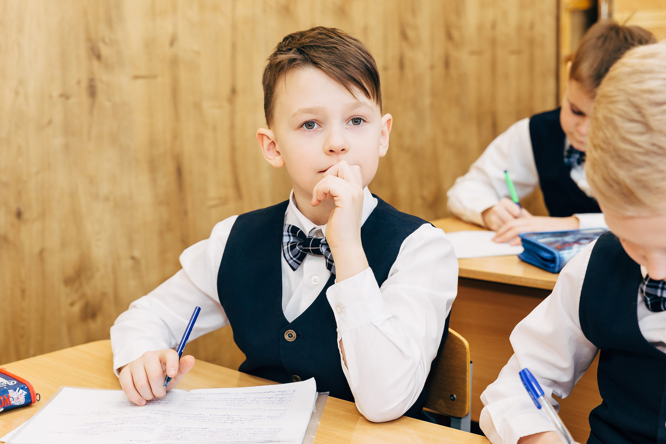 Младшие классы. На уроке