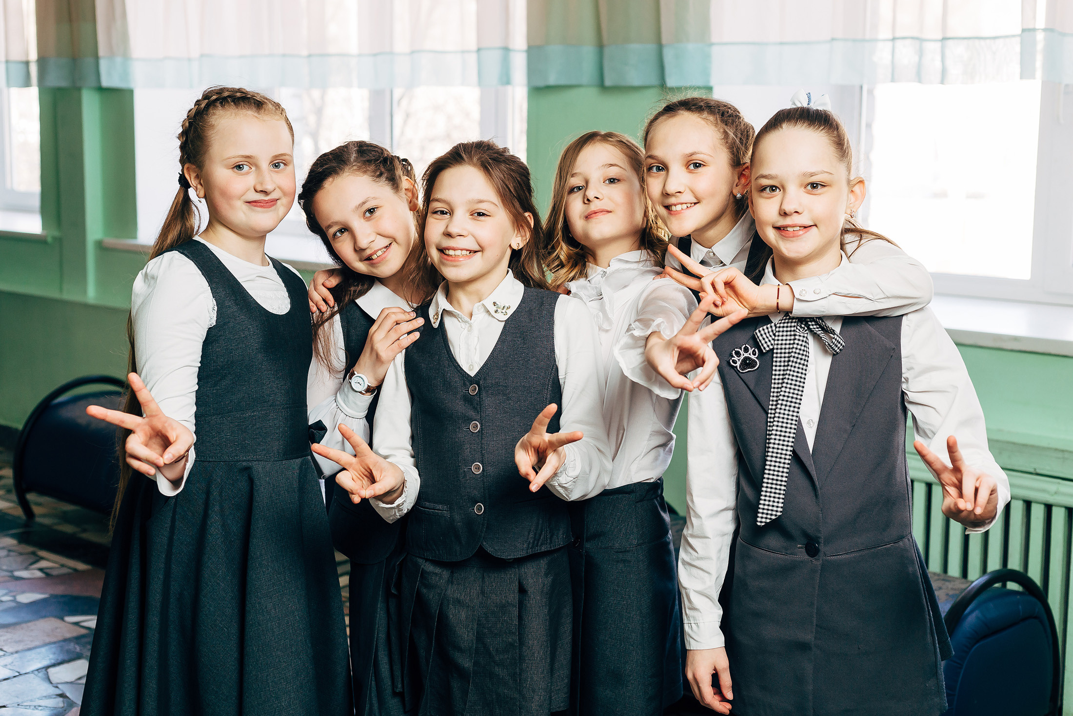 Младшие классы. Групповые фото. Свадебный и семейный фотограф в Перми Андрей Желнин