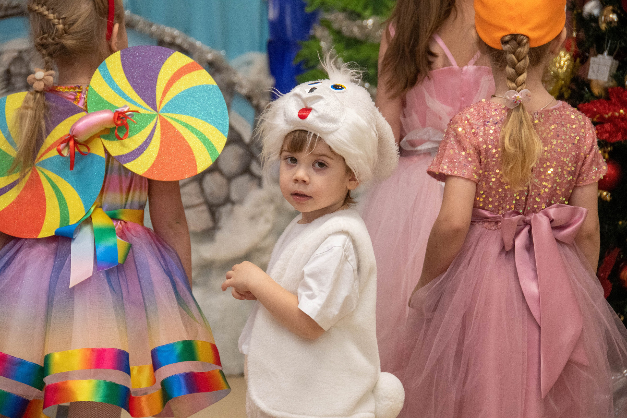 2023 Новый год. Акварель, Первомайка. Репортажный и детский фотограф в Новосибирске