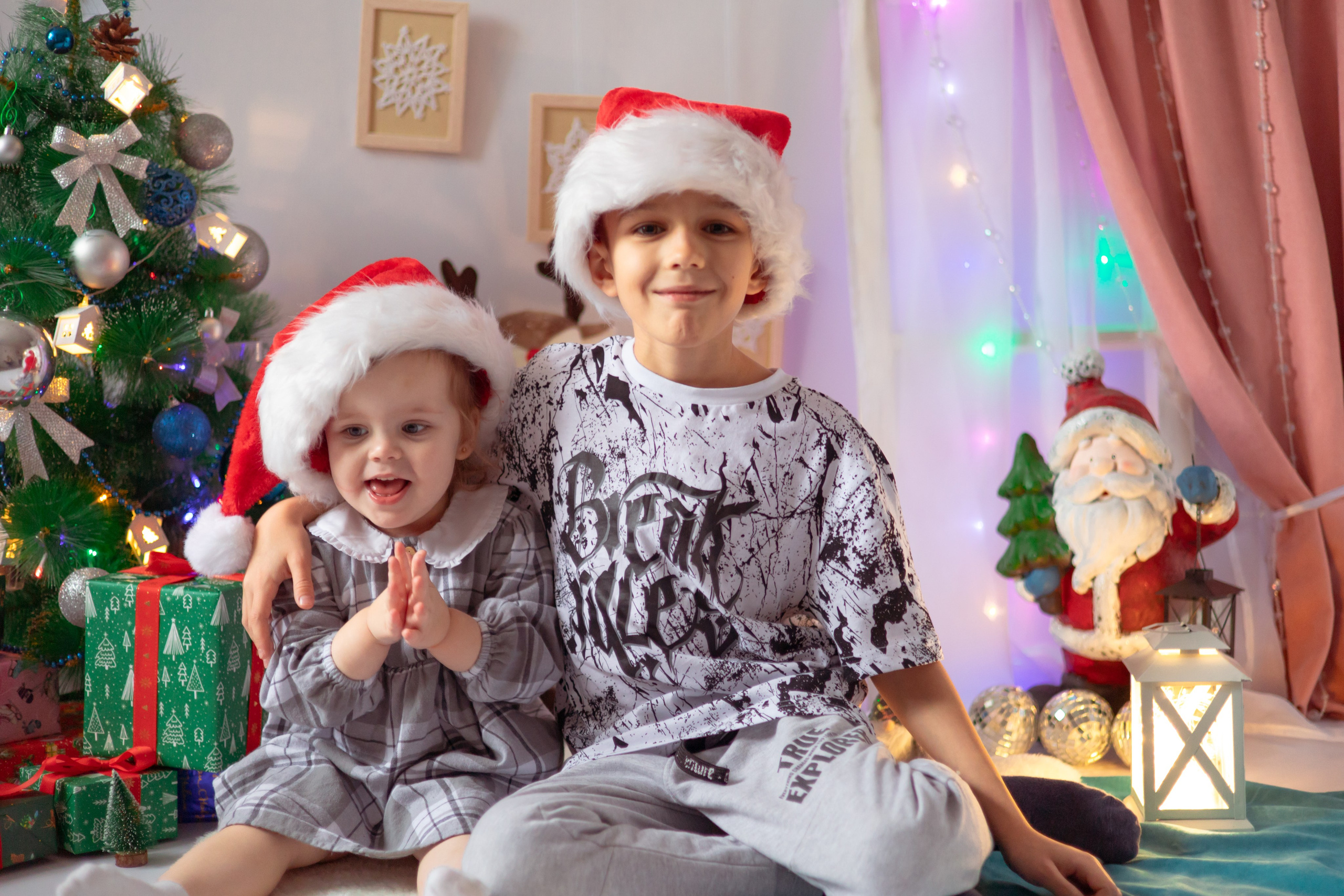 Кирилл и София Новый год 2024. Семейный и детский фотограф в Михайловке Татьяна Лестьева