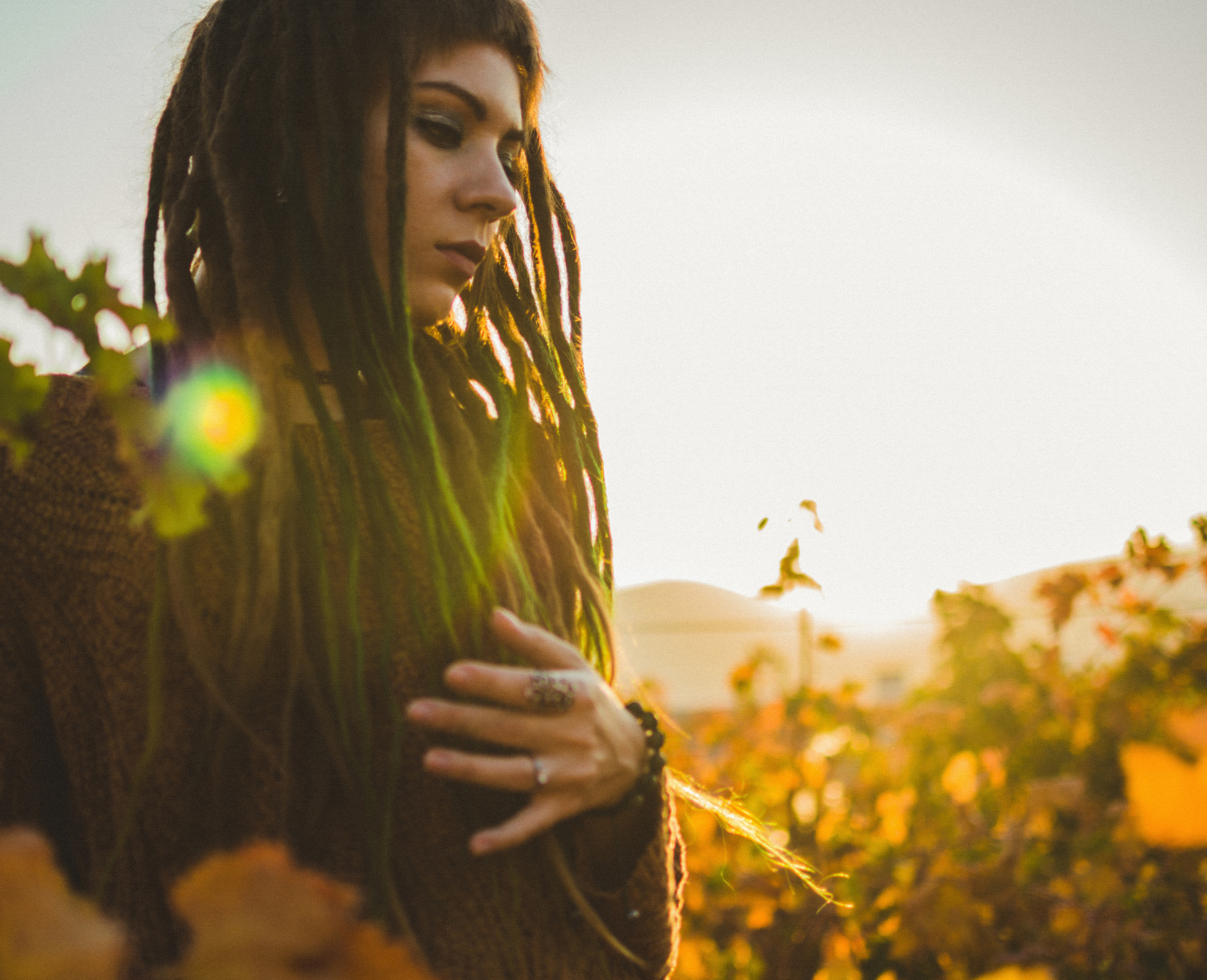 Портретная съёмка на виноградниках. Фотограф Галя Пак