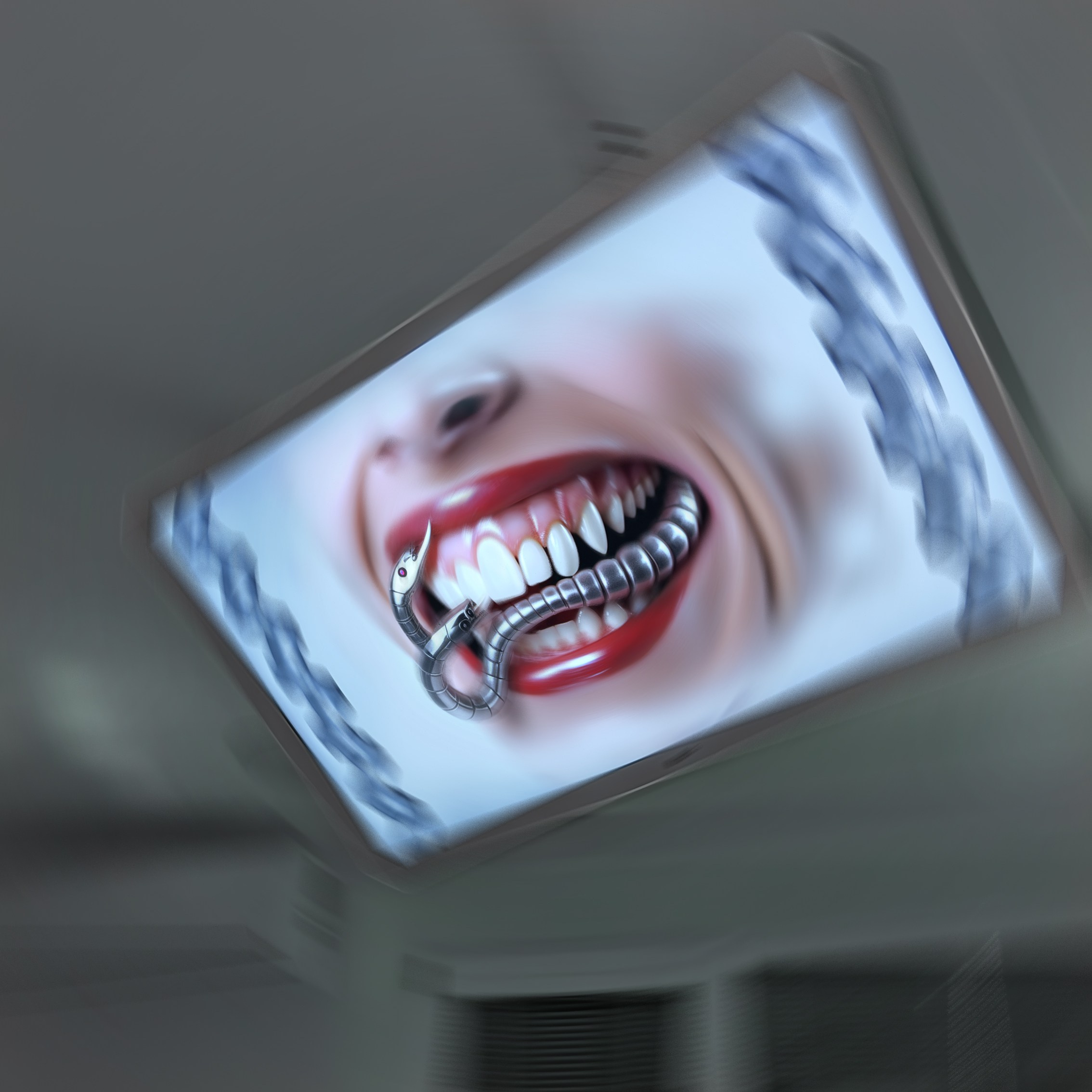 Variations of grin. Nika Peshekhonova Contemporary Artist