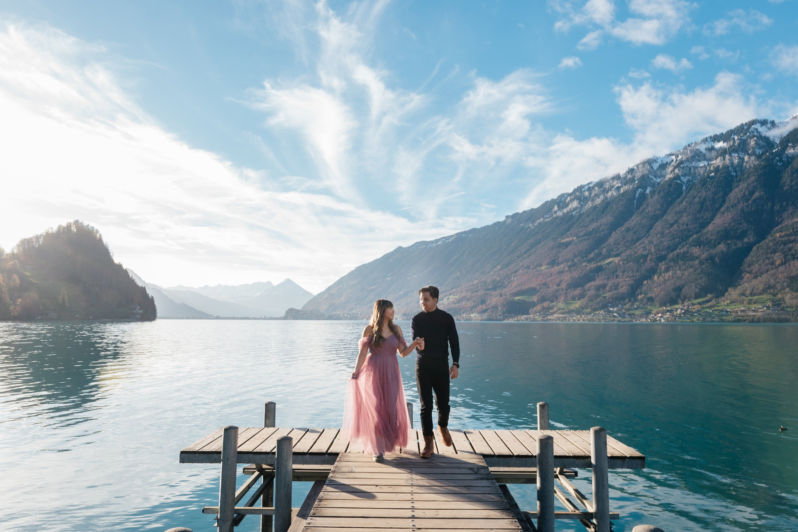 Evette & Karl (Iseltwald). Photographer in Interlaken area