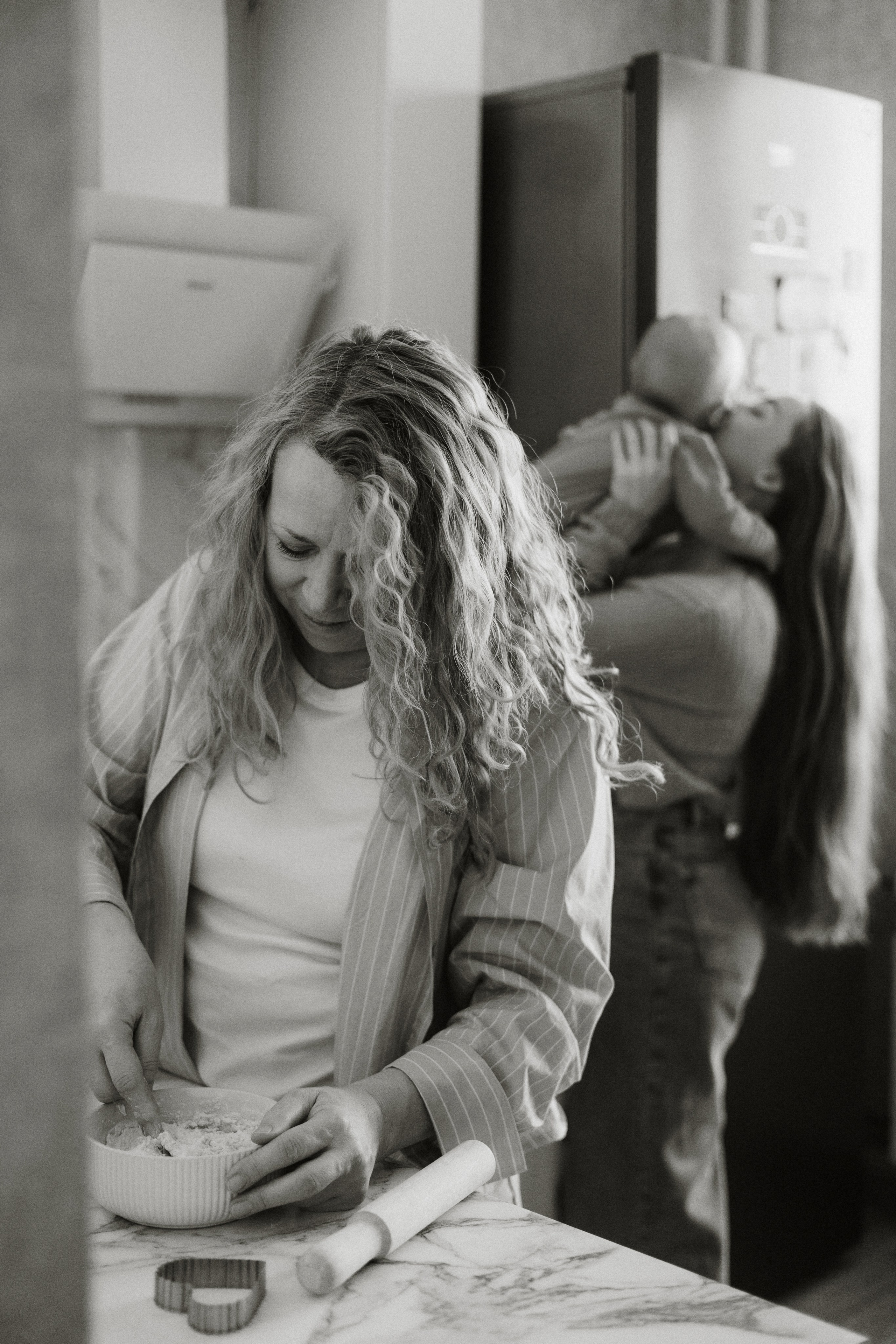 Тимоша с мамой и бабушкой. Фотограф в Кемерово Миллер Анна