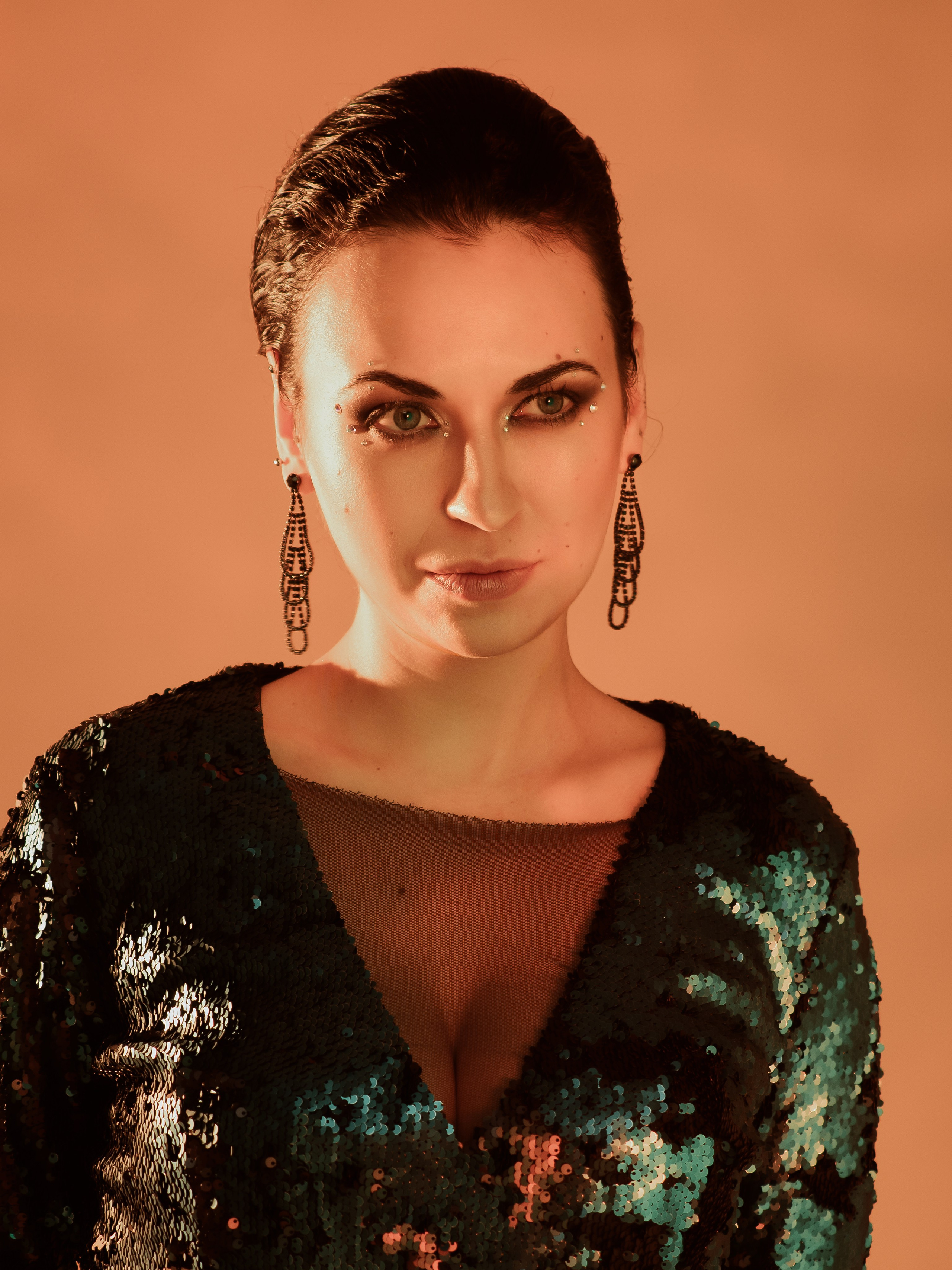 Творческая фотосессия в студии. Маруся Машкова • Фотограф в Москве