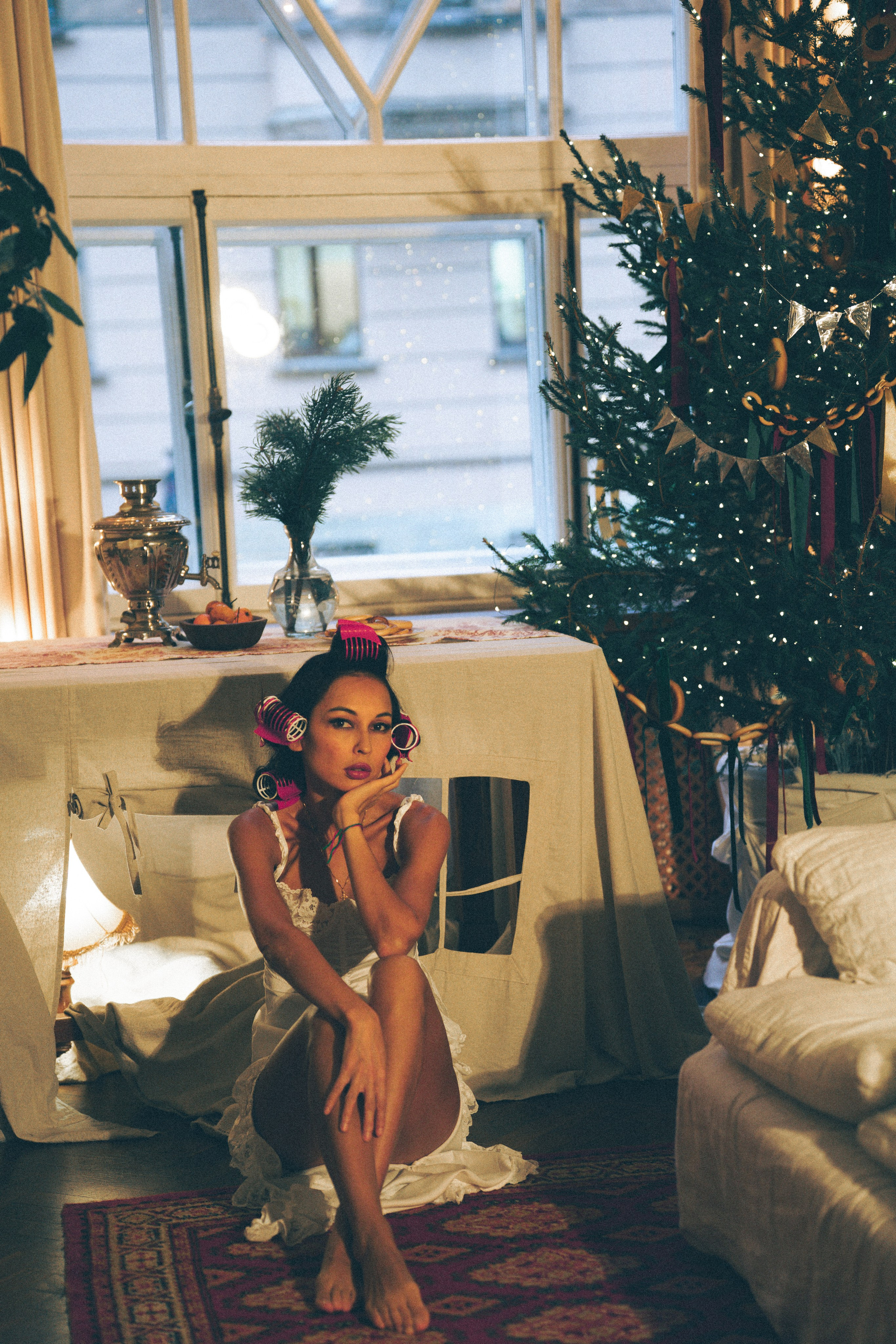 ФОТОСЕСИИЯ К НОВОМУ ГОДУ В АТМОСФЕРНОЙ СТУДИИВ ЦЕНТРЕ ПИТЕРАИ ВИНТАЖНЫЙ ОБРАЗ. Профессиональный фотограф, Санкт-Петербург — Виктория Богомолова