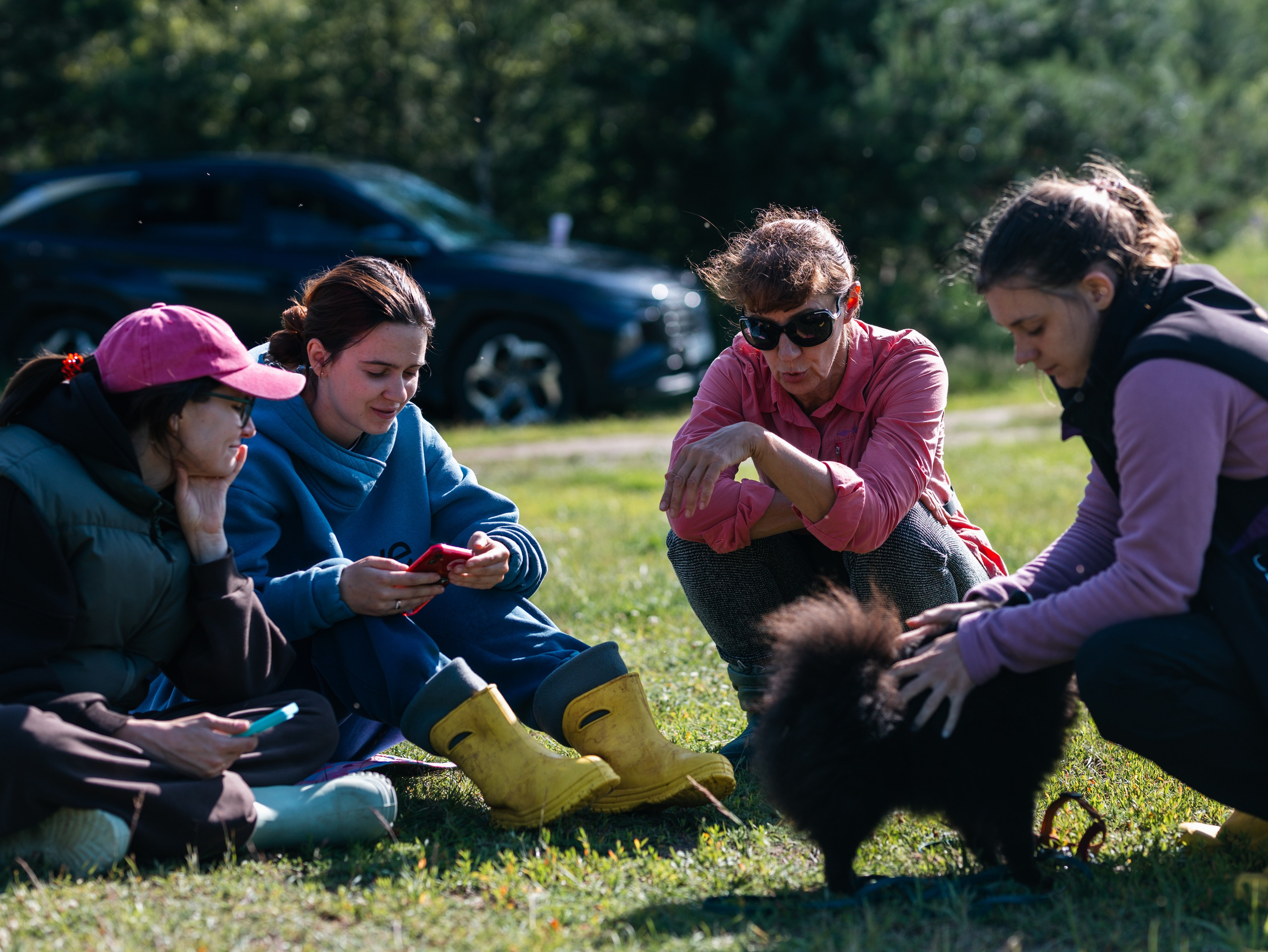 Лагерь ноузворк. Фотограф-анималист в Москве Кириллова Татьяна