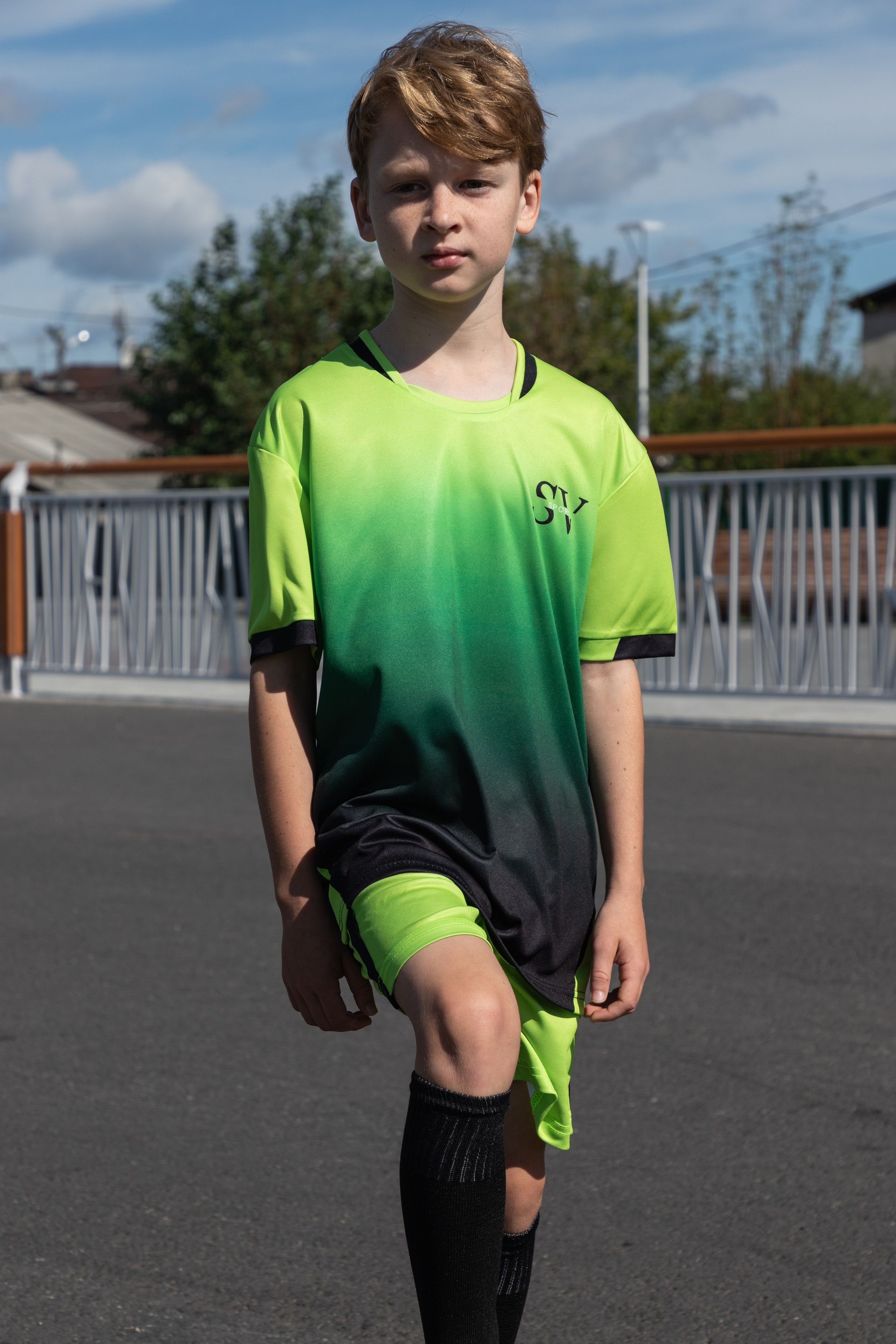 Футбольная форма. Фотограф Денис Лесковский (Тюмень)