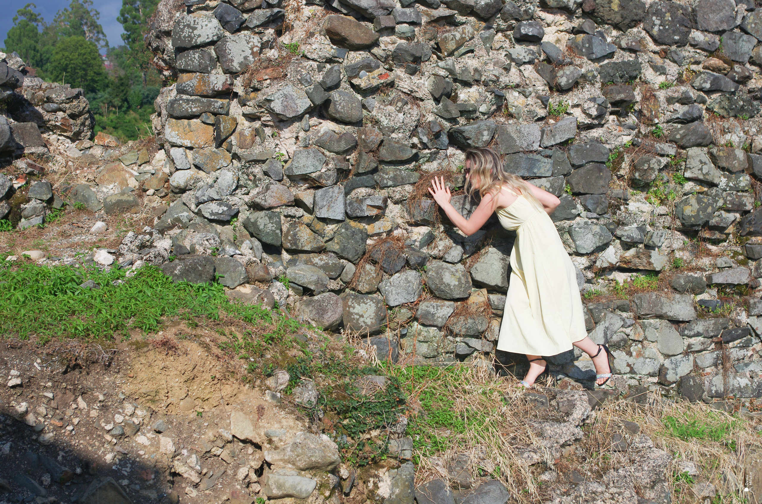 Нати в крепости Петра. Портретный фотограф Денис Милютин