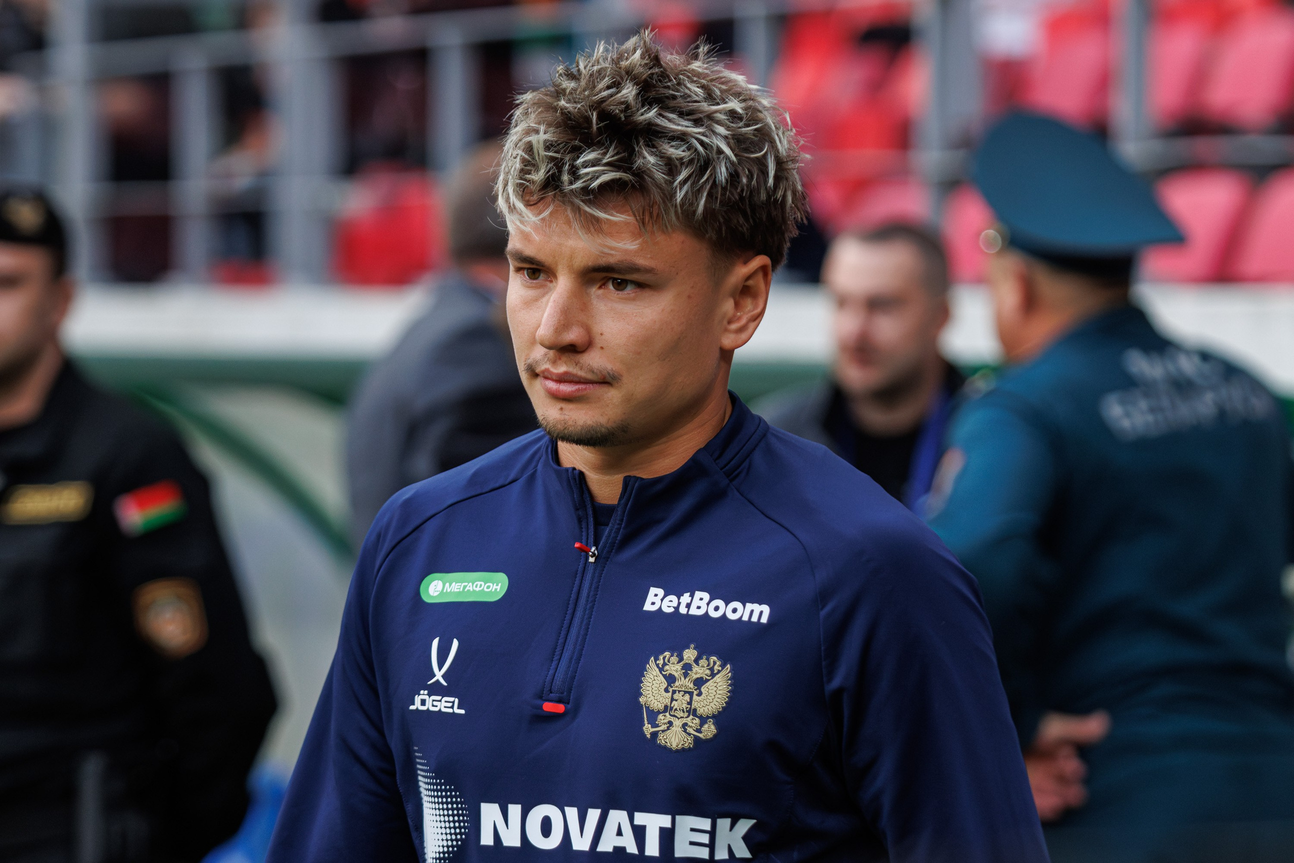 Товарищеский матч Россия — Беларусь. Спортивный фотограф Вадим Добедченков