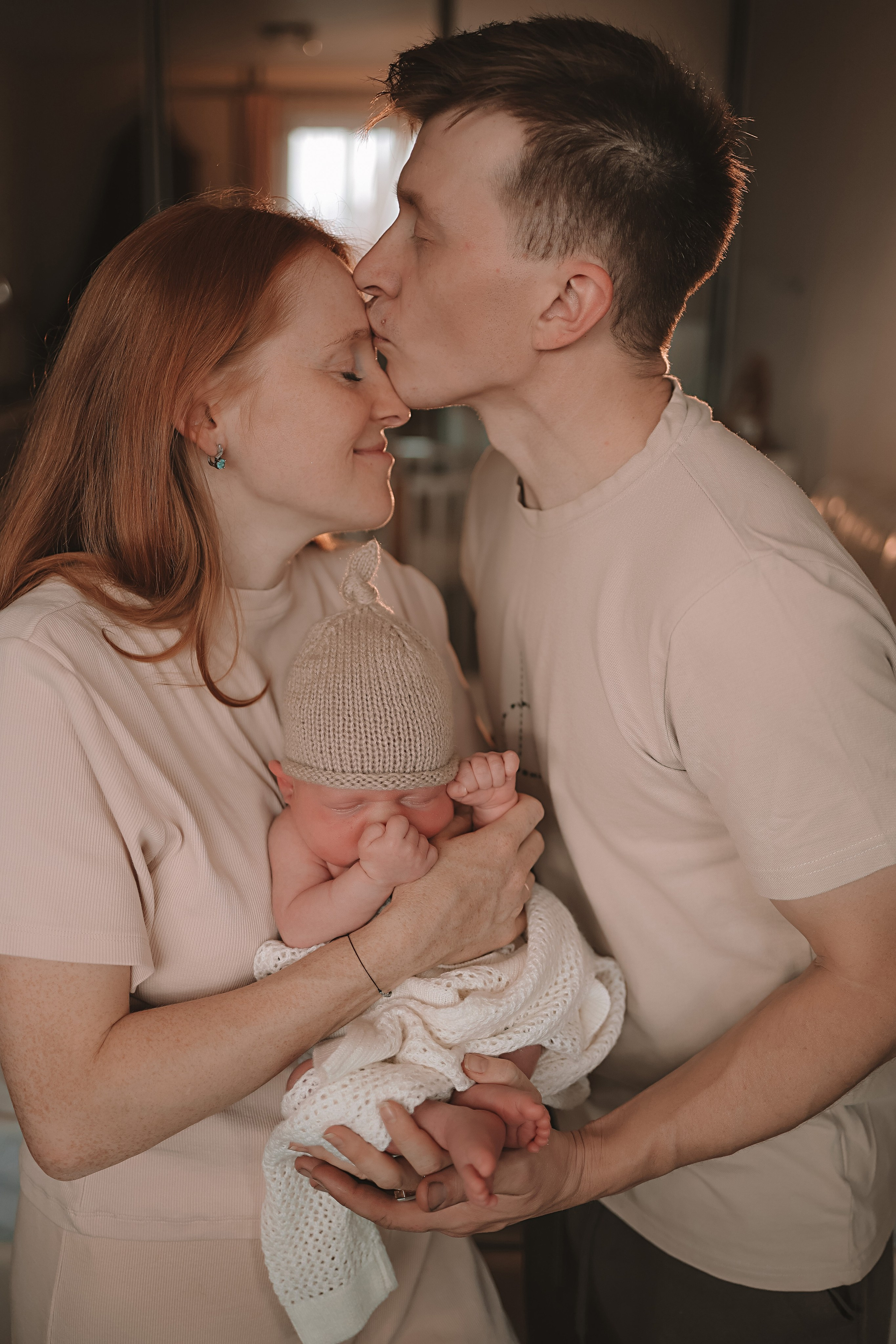 Ефим, 2 недели. Семейный фотограф Тюмень, фотограф на роды Салмина Мария