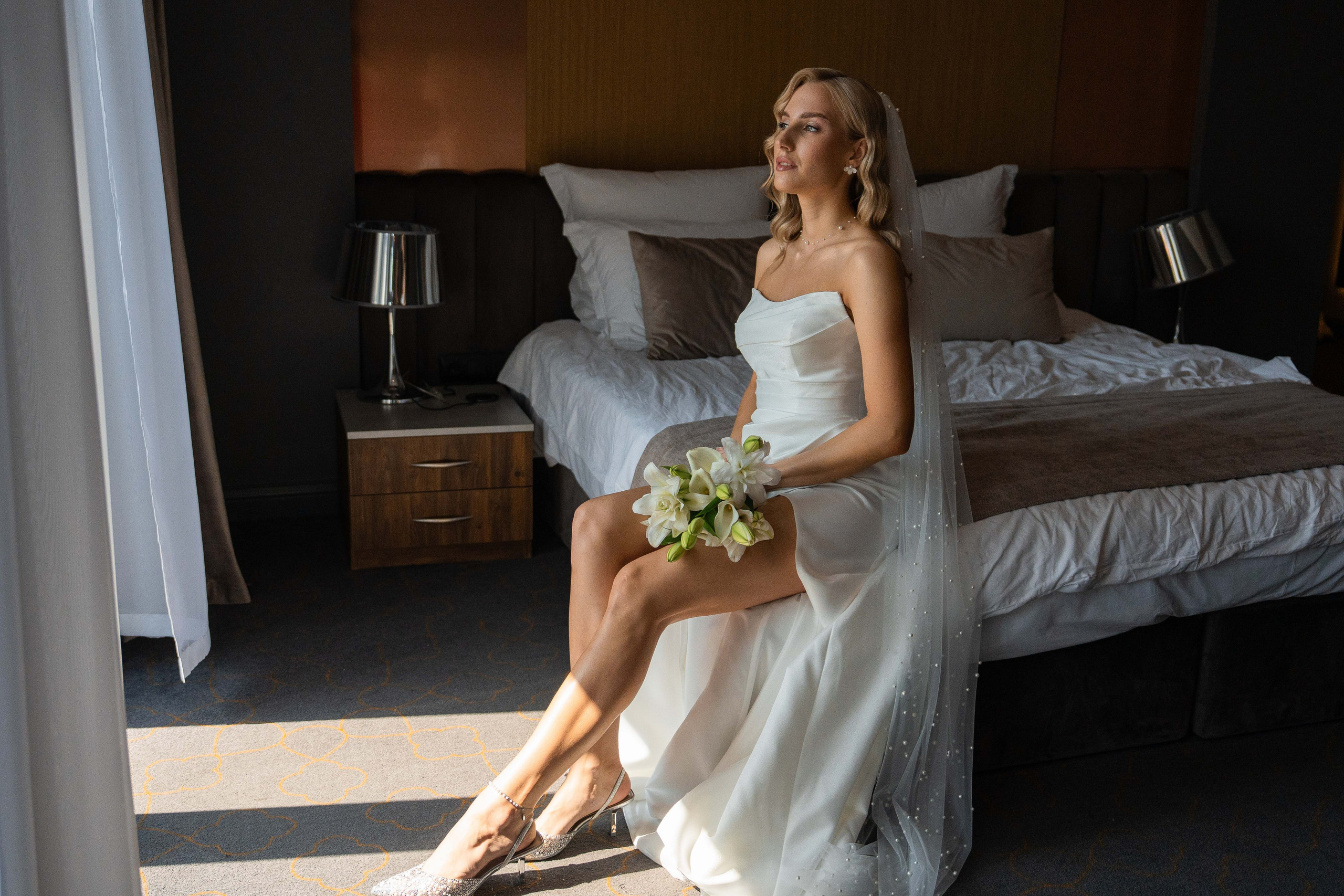 Свадебная фотосессия в Москве, регистрация в Кутузовском ЗАГСе Москва. Свадебный фотограф в Москве Анна Полушина