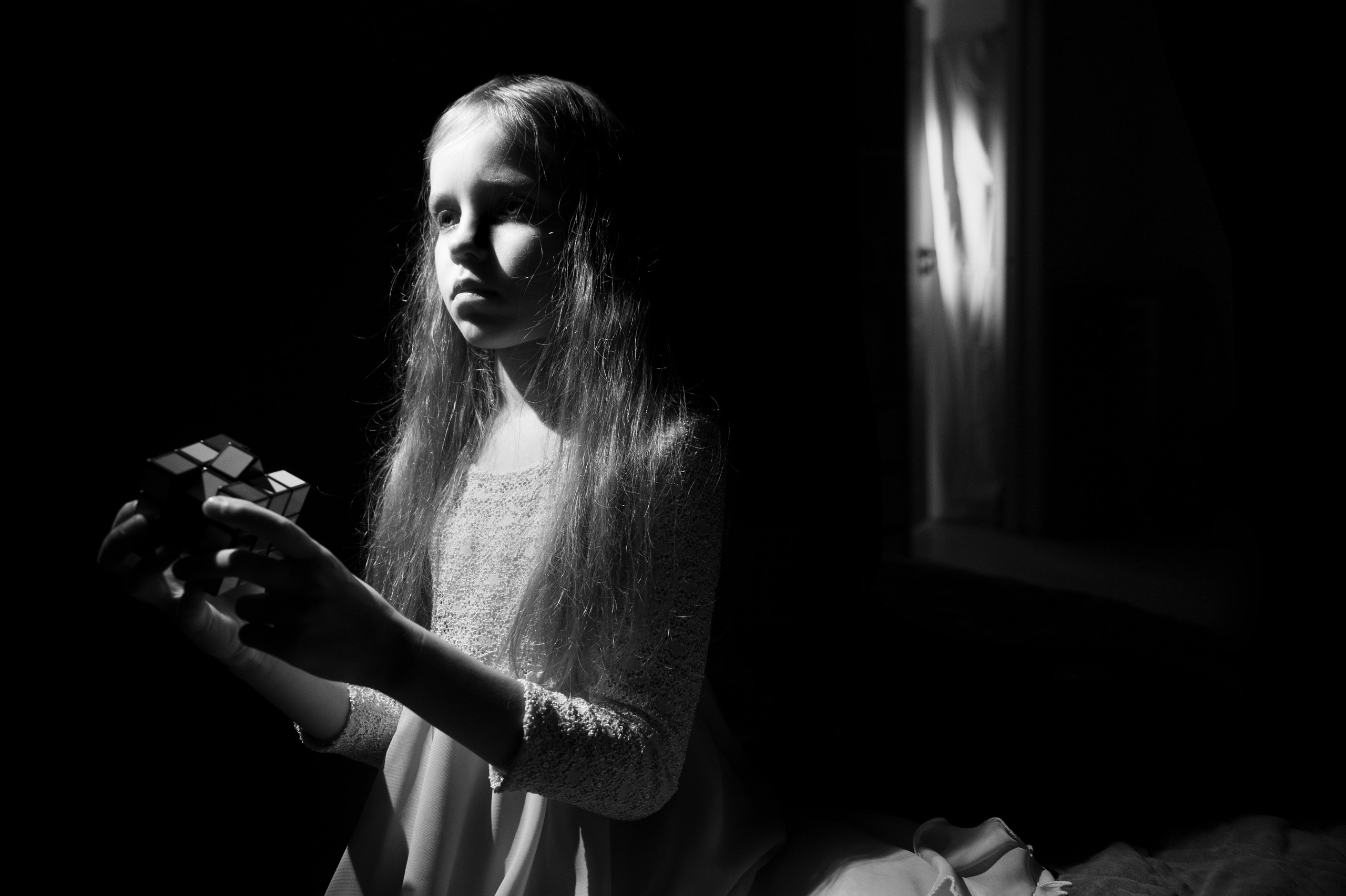 Портрет. Сандра Ковалева | ЧБ фотограф