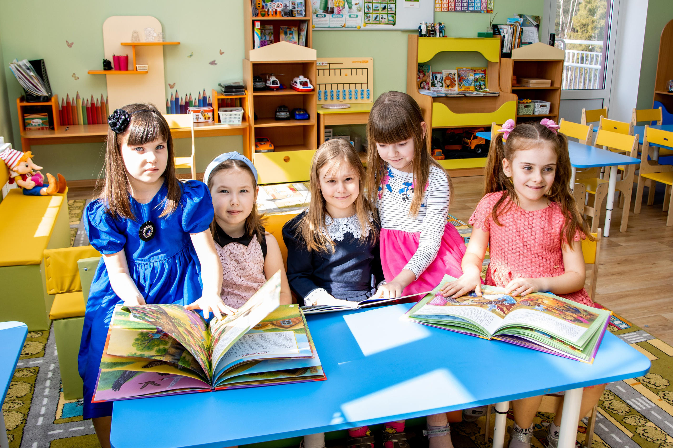 Съемки жизни в детском саду. Выпускные альбомы в Обнинске