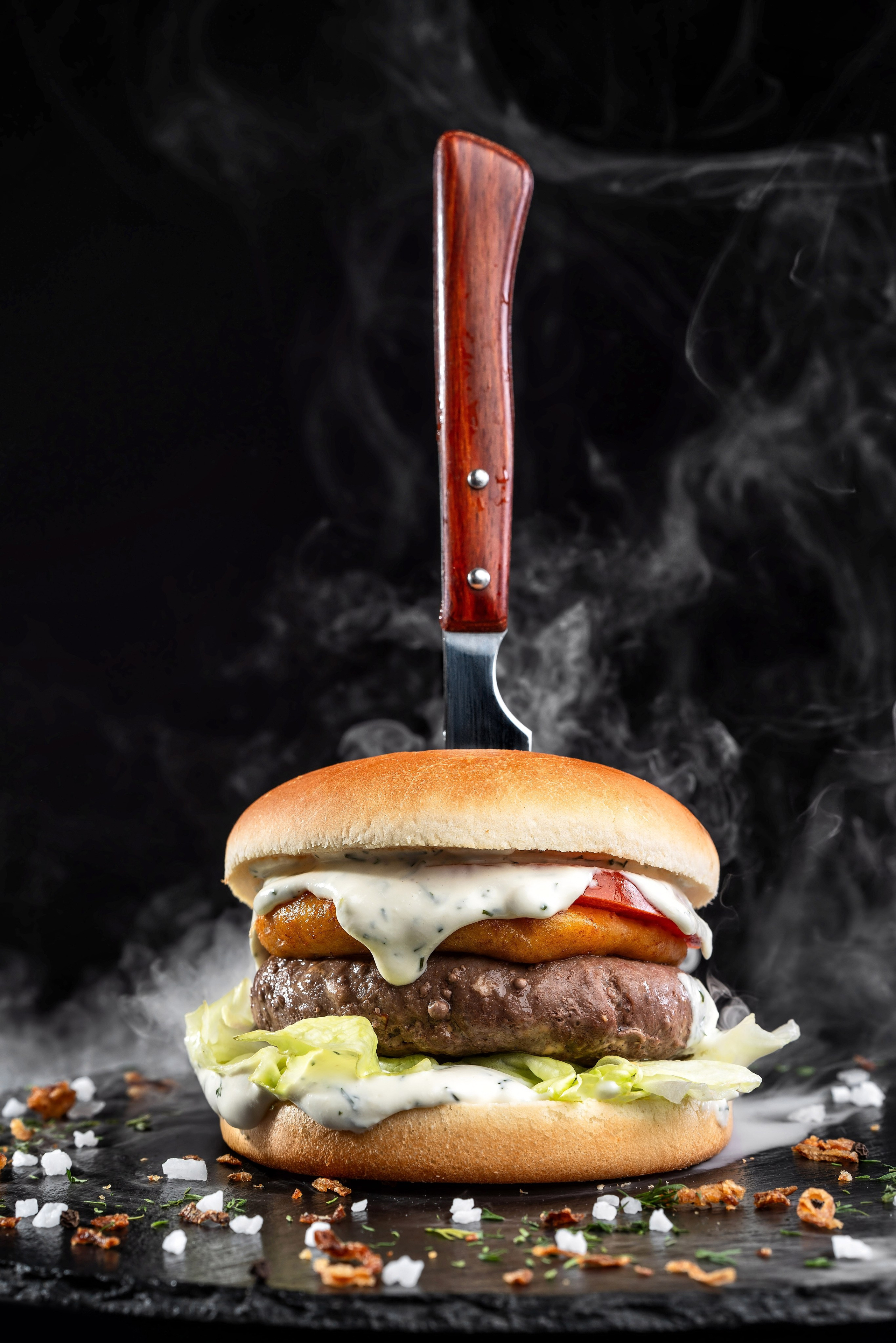 Фуд съемка бургеров. Фотограф Сочи