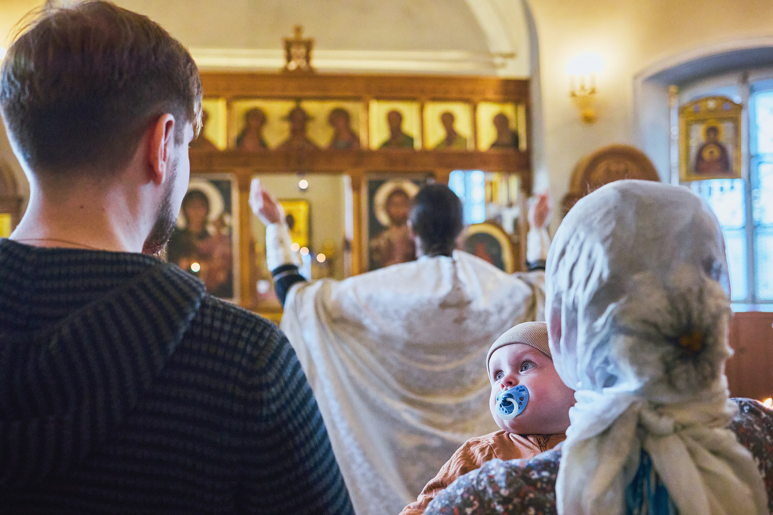 Крещение. Фотограф Ирина Астор