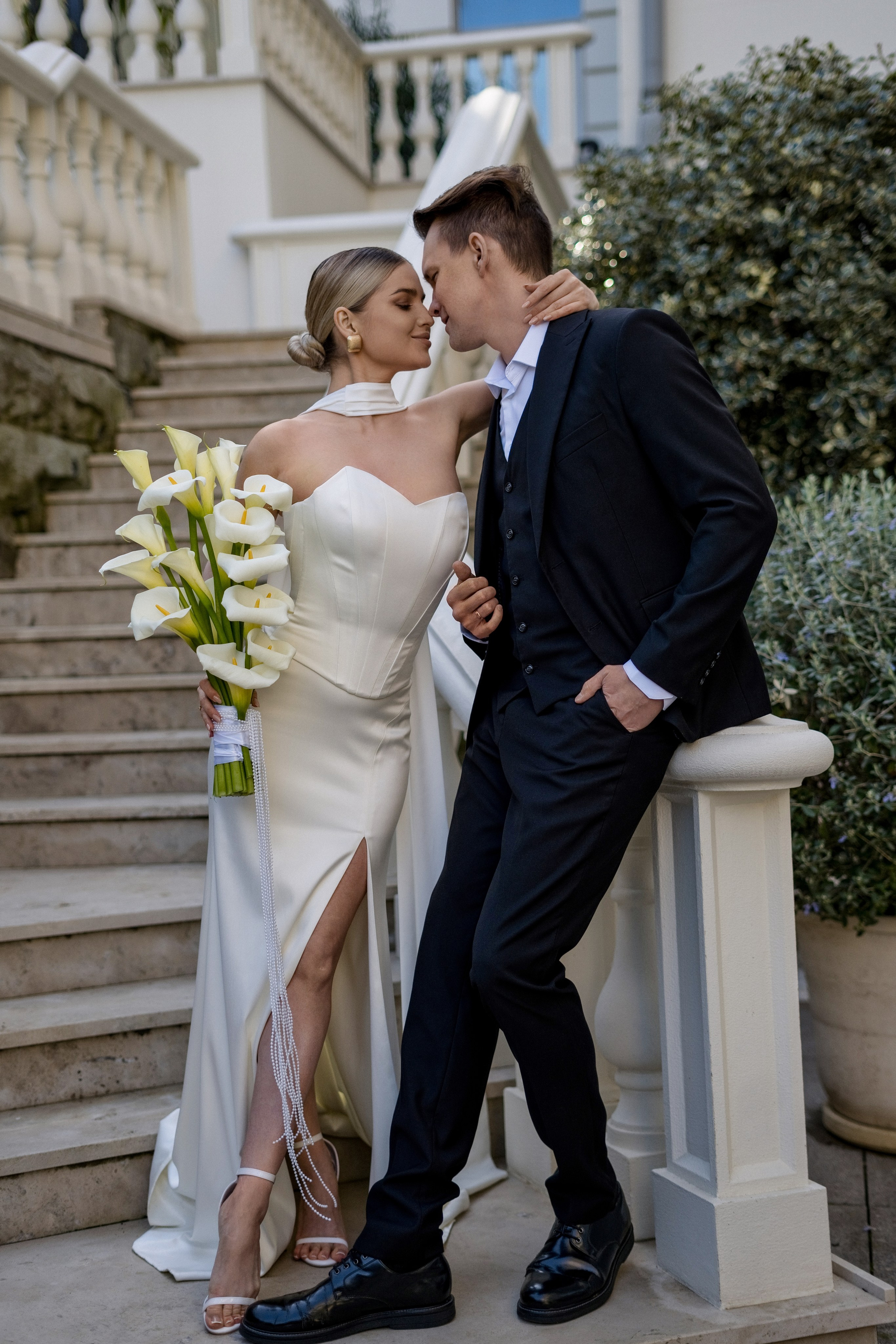 Свадебная прогулка Сергея и Елены в Сочи. Профессиональный Фотограф в Сочи Марина Ситкина