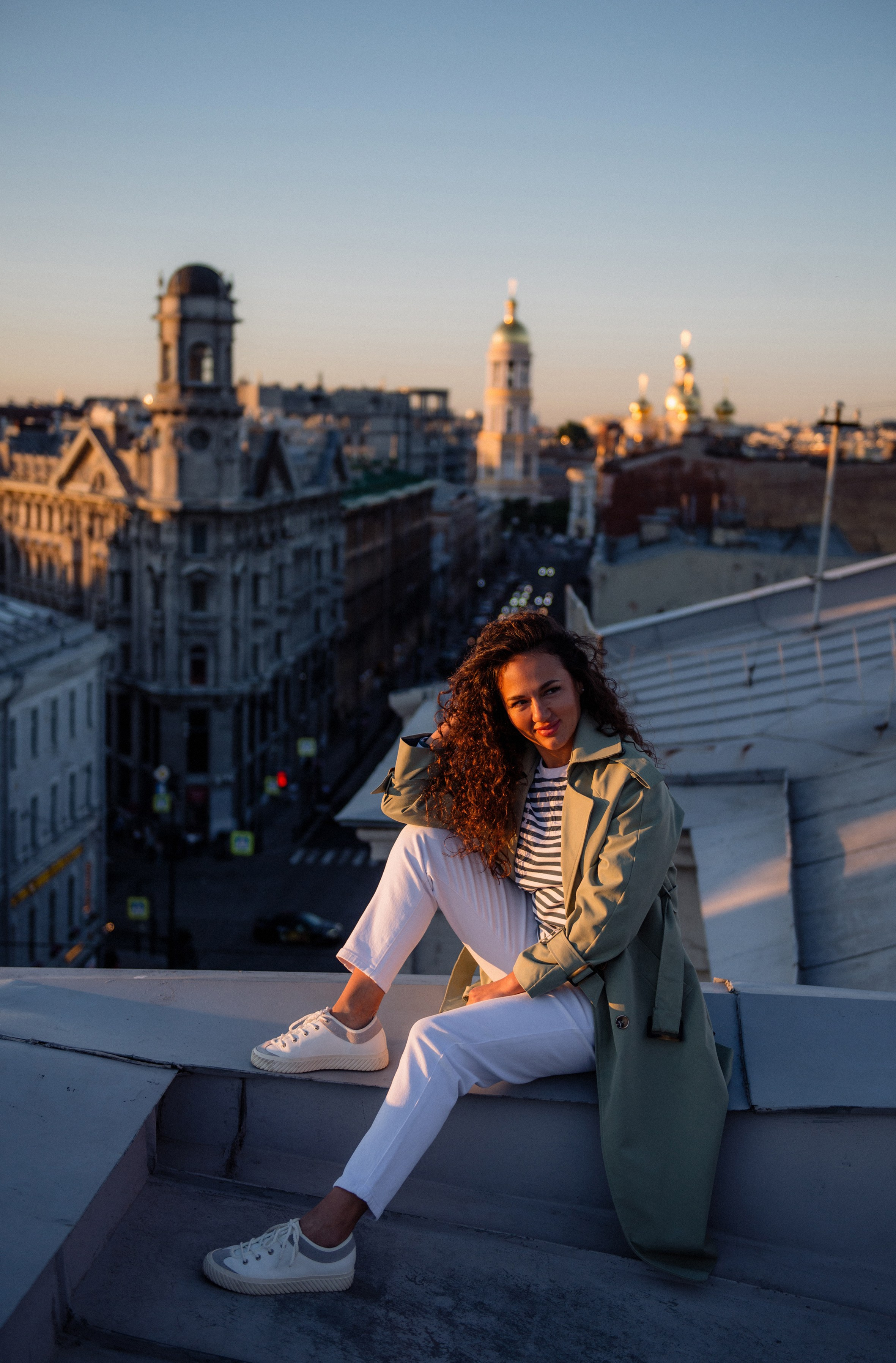 Love story на крышах Питера. Фотограф в Москве Алёна Степутенко