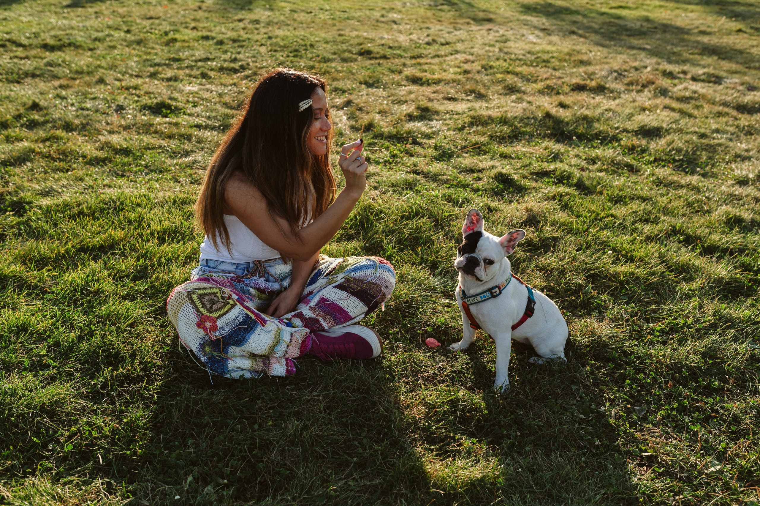 Инна и Белль. Фотограф анималист в Москве Ольга Агушева
