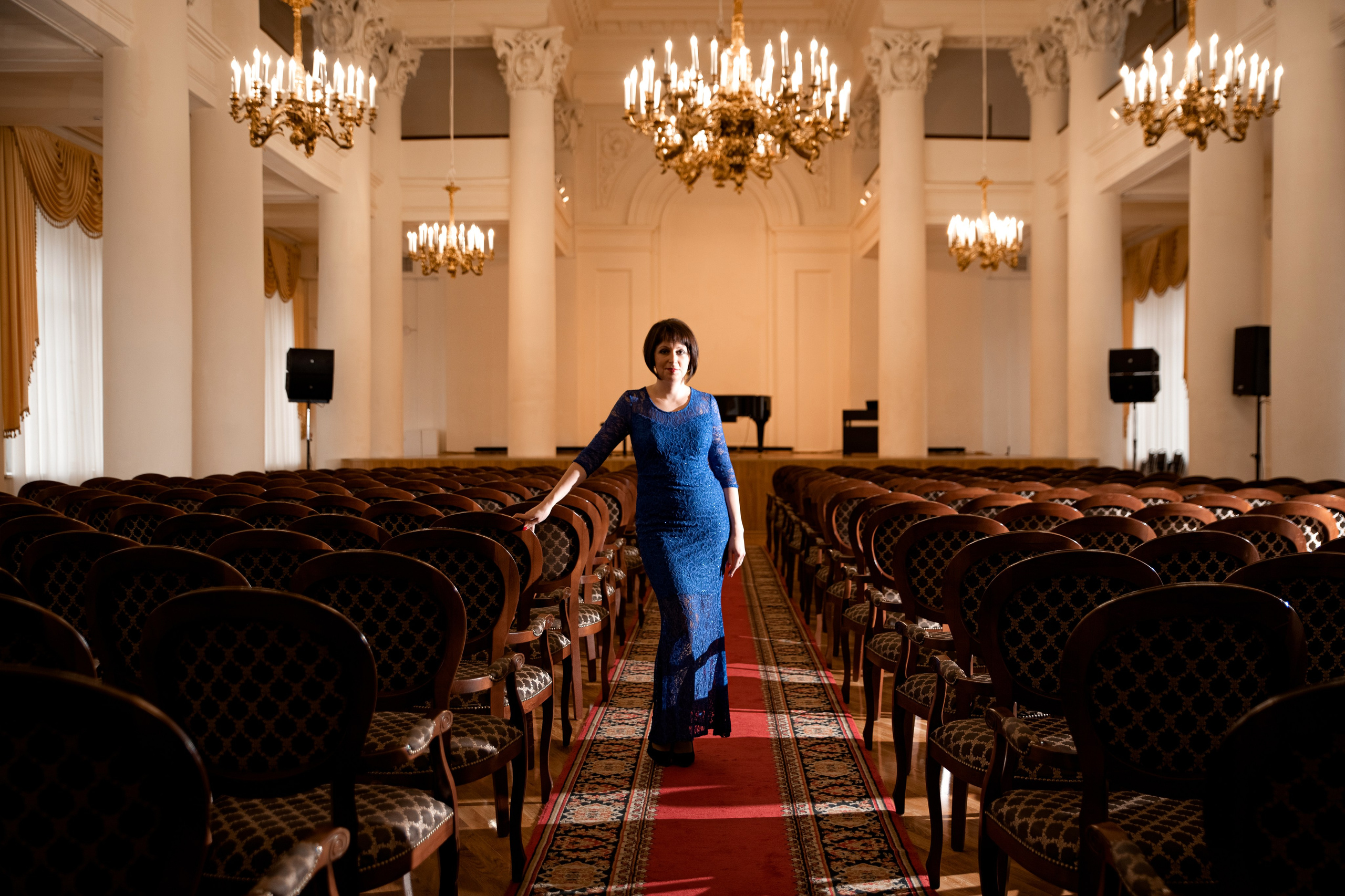 Портретная фотосессия для Дарьи. Зал Дворянского собрания. Семейный и детский фотограф в Туле Светлана Воронкова