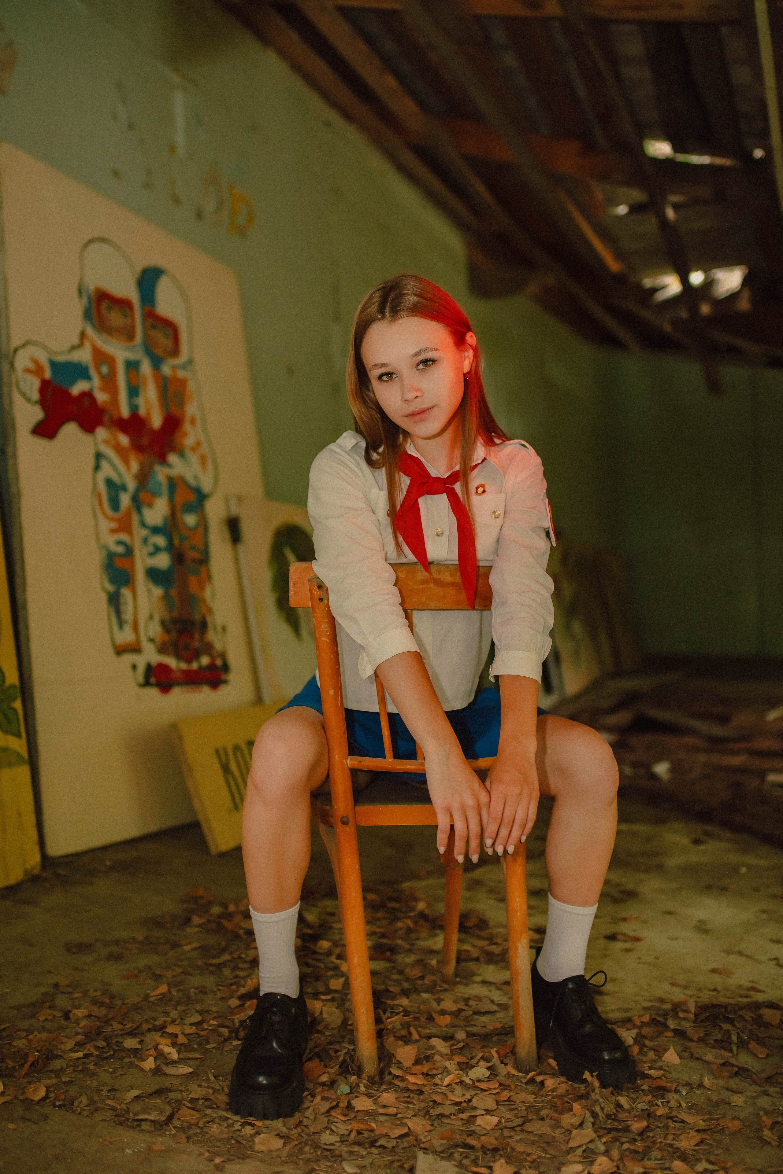 Пионерка. Портретный фотограф в Екатеринбурге Дарья Жужгова