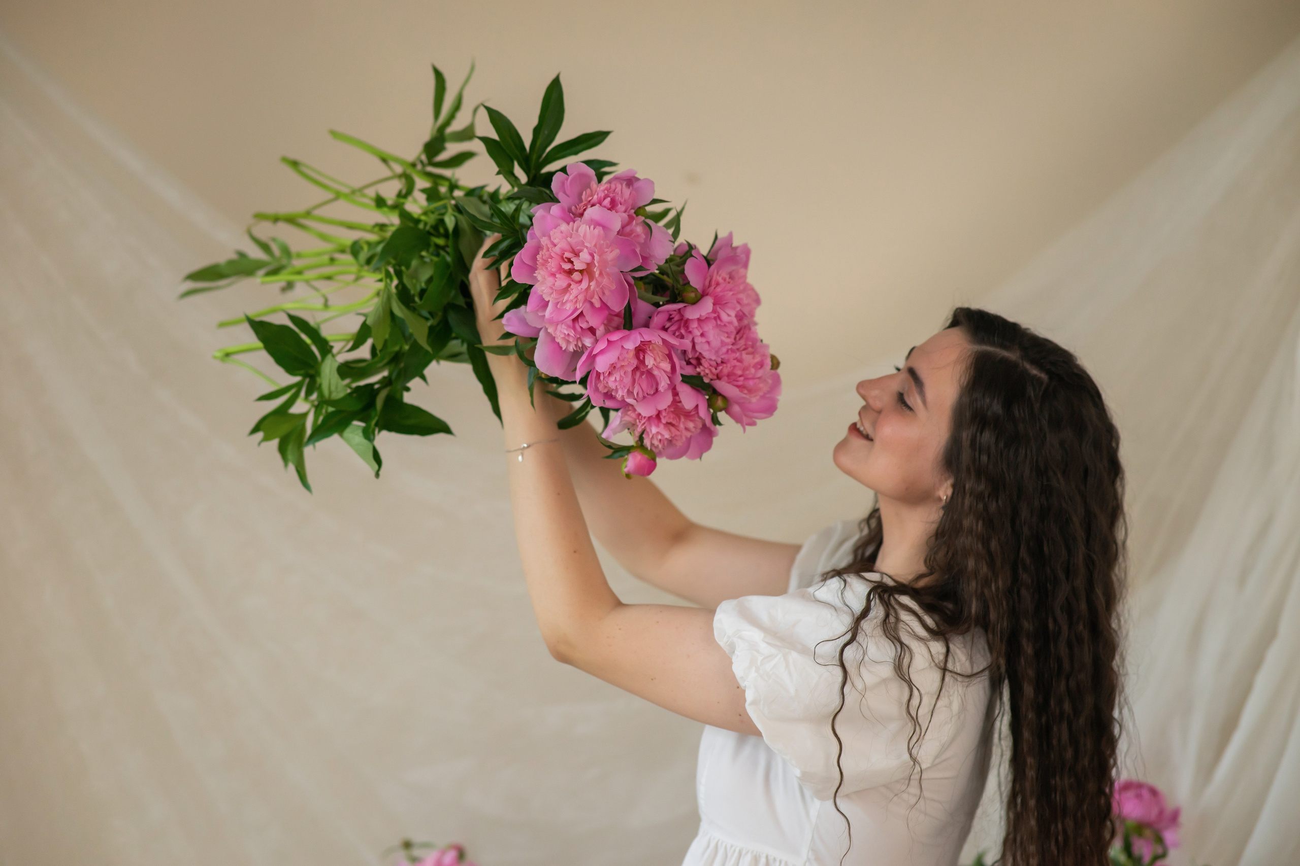 Фотосессия с пионами. Фотограф и Видеограф Алексей Удовиков