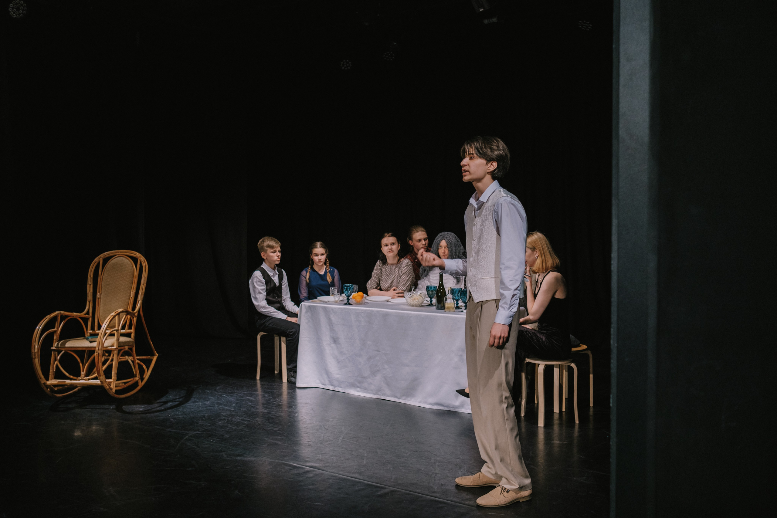 Детская театральная студия «Ирбис», спектакль. Репортажный и портретный фотограф в Москве Илья Спиридонов