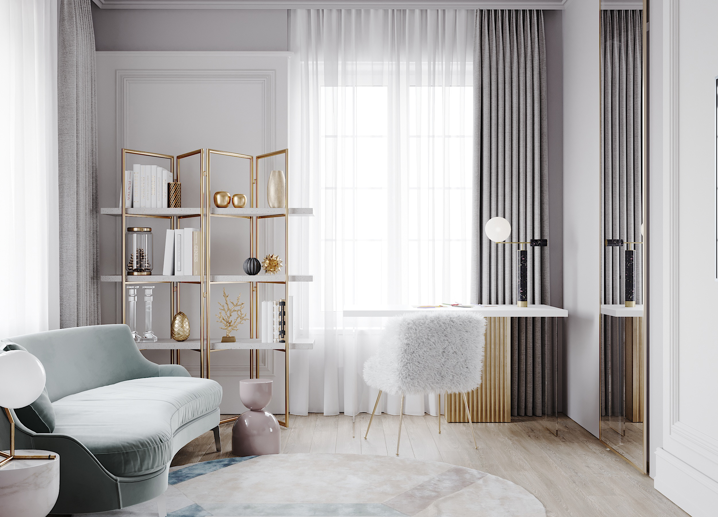 спальня, спальня для девочки, детская, детская для девочки, детская в розовых цветах, розовая спальня, комната для девочки, детская с большой кроватью, дизайн детской, дизайн детской комнаты, дизайн детской комнаты +для девочки