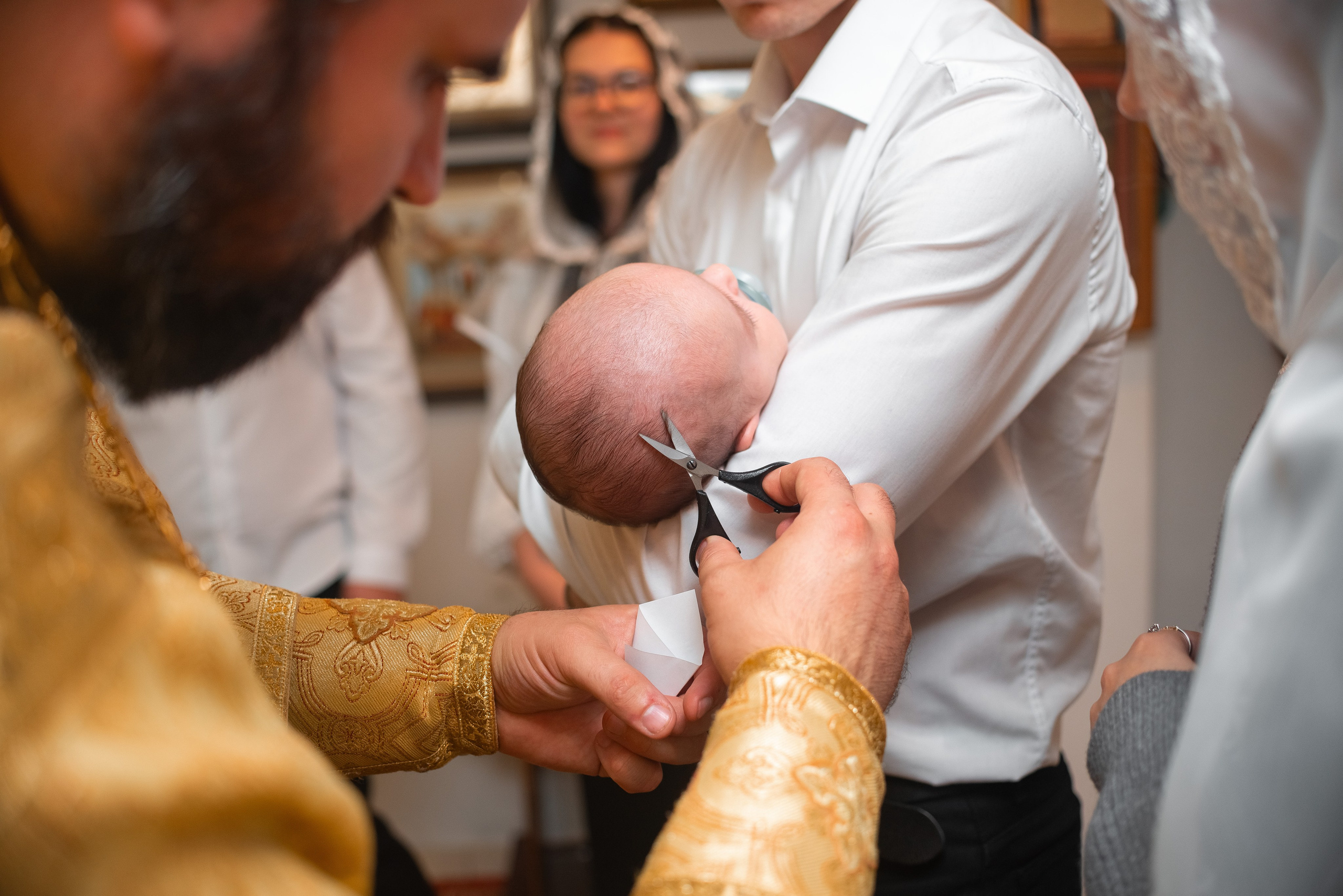 Крещение Даниила в храме Св.Иоанна Предтечи. Семейный фотограф на выписку из роддома и крещение Минск Настя Гришук