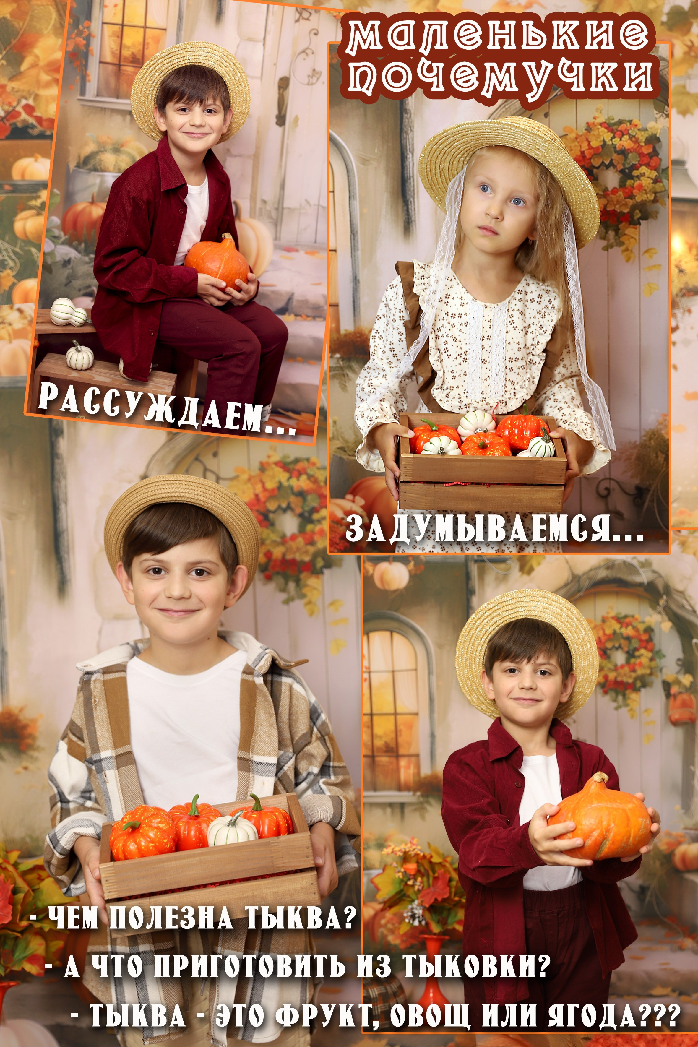 ФОТОПРОЕКТ ОСЕНЬ ЗОЛОТАЯ для детских садов. Портфолио