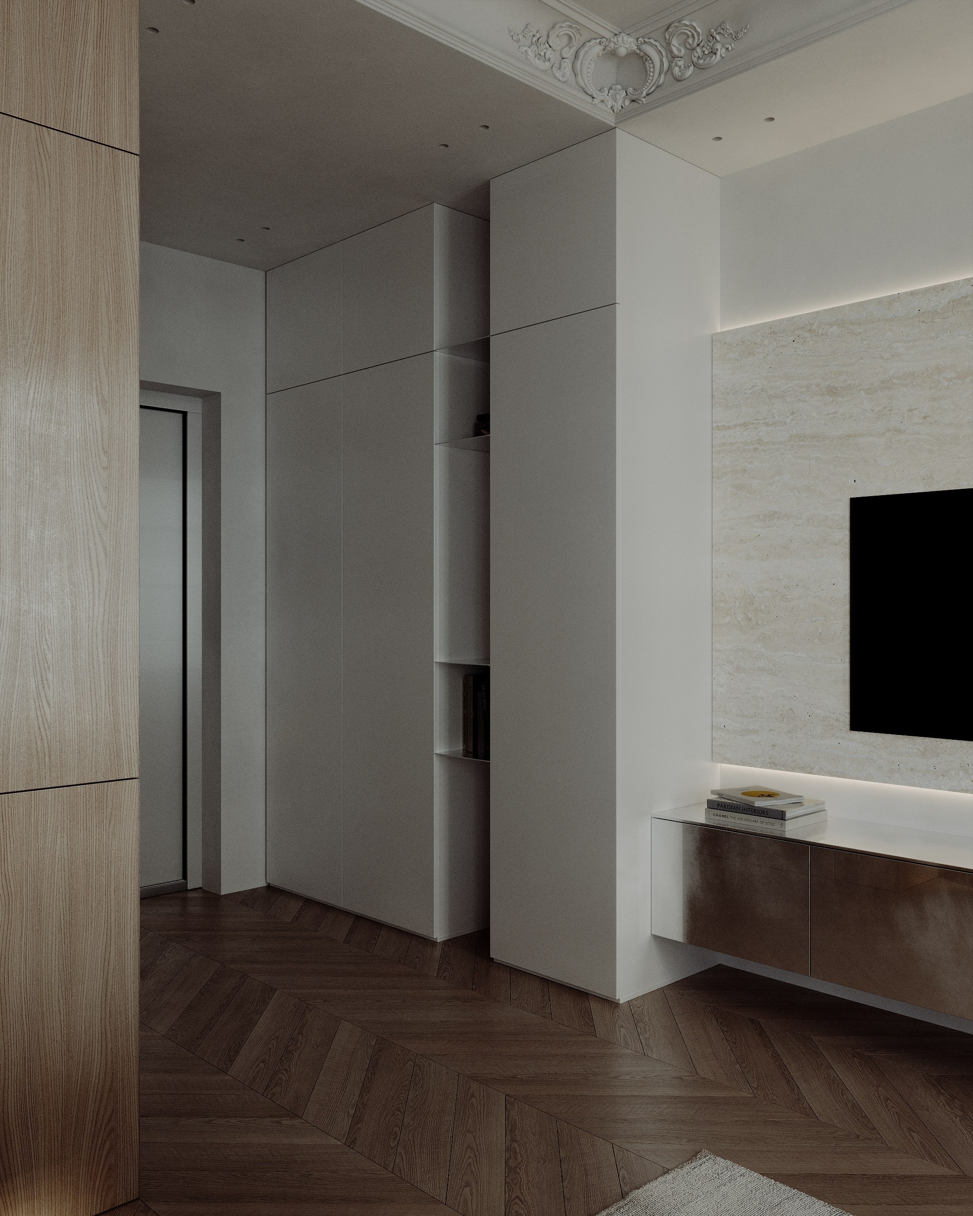 Студия 28 м². 3d визуализатор Валерия Романова