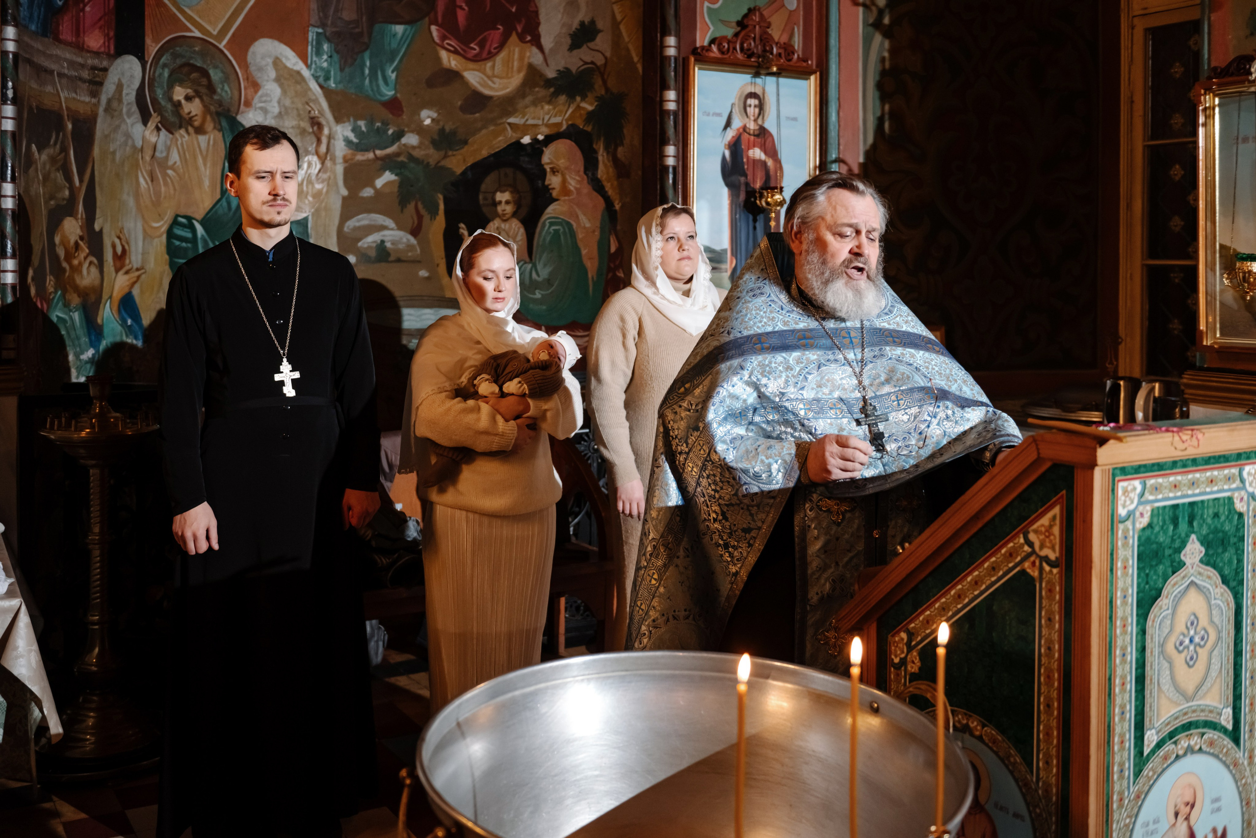 Крещение. Свадебный и семейный фотограф в Санкт-Петербурге (Спб) Елена Худякова
