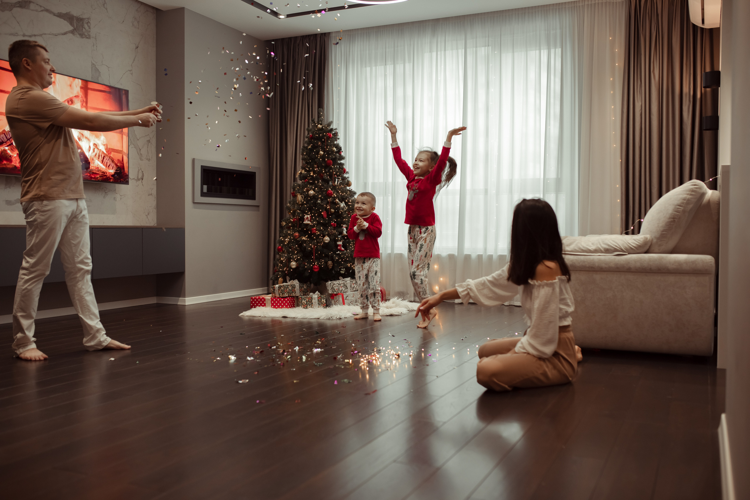 Домашняя съемка семьи Арслановых. Семейный и детский фотограф в Москве Дорогова Екатерина