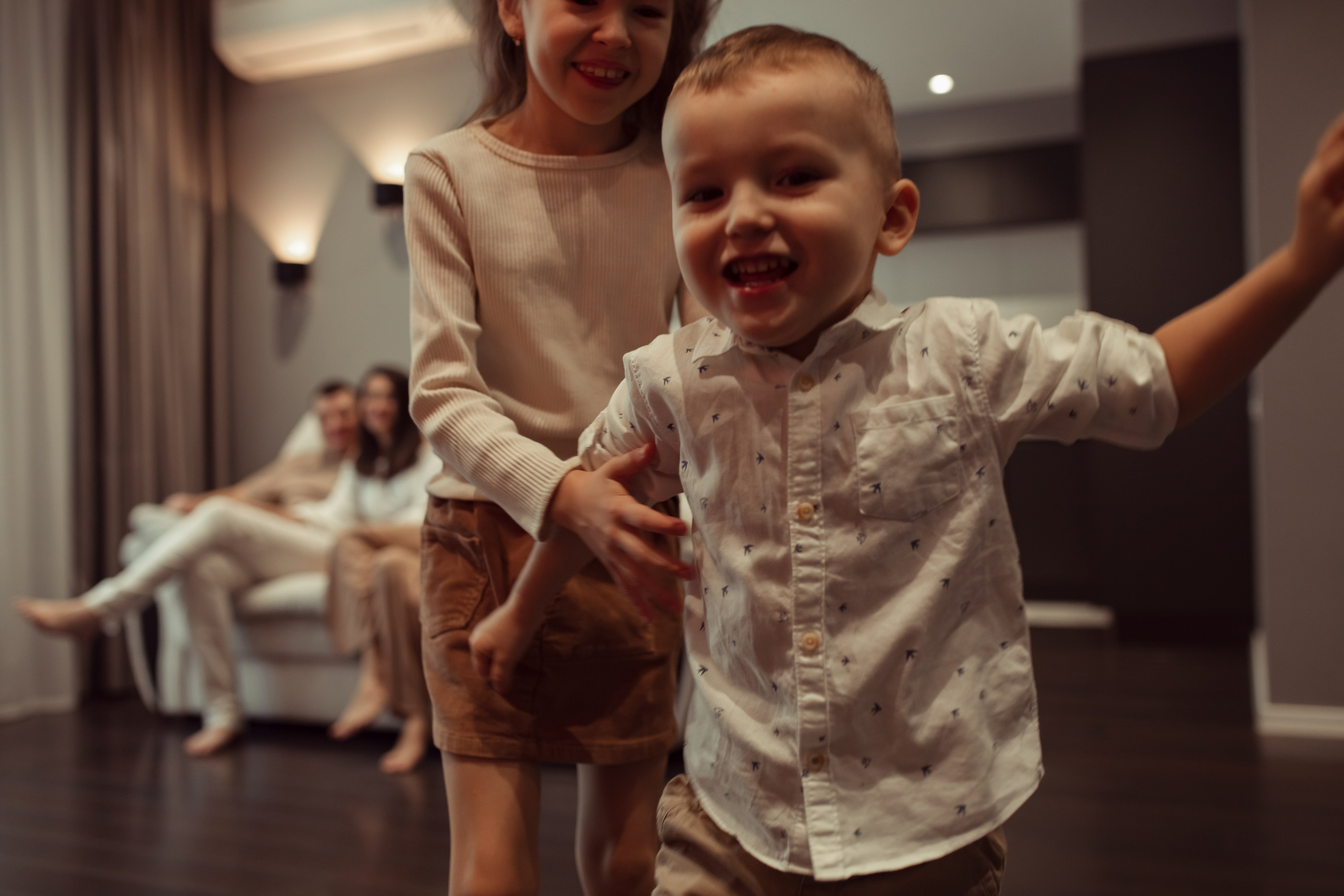 Домашняя съемка семьи Арслановых. Семейный и детский фотограф в Москве Дорогова Екатерина