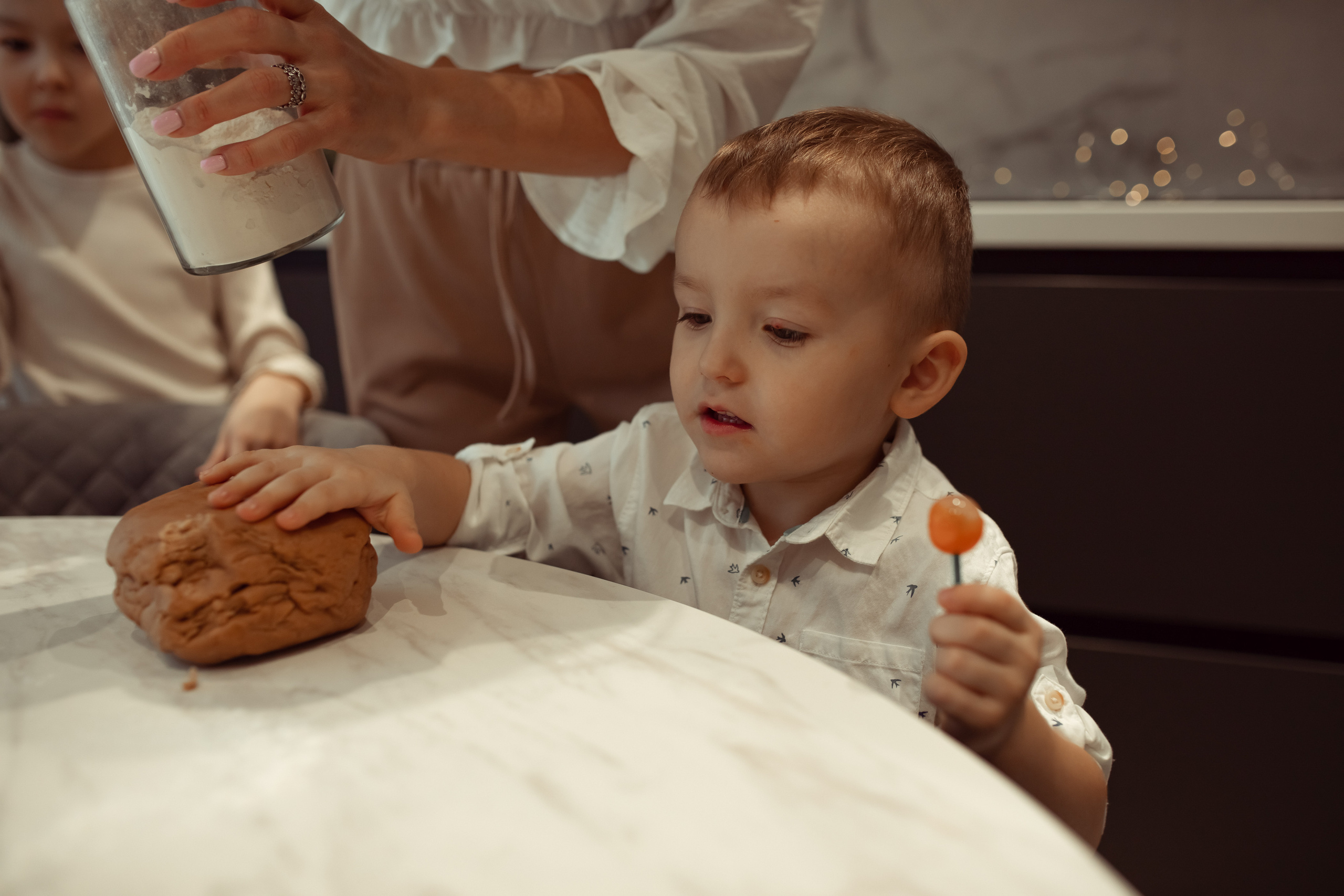 Домашняя съемка семьи Арслановых. Семейный и детский фотограф в Москве Дорогова Екатерина