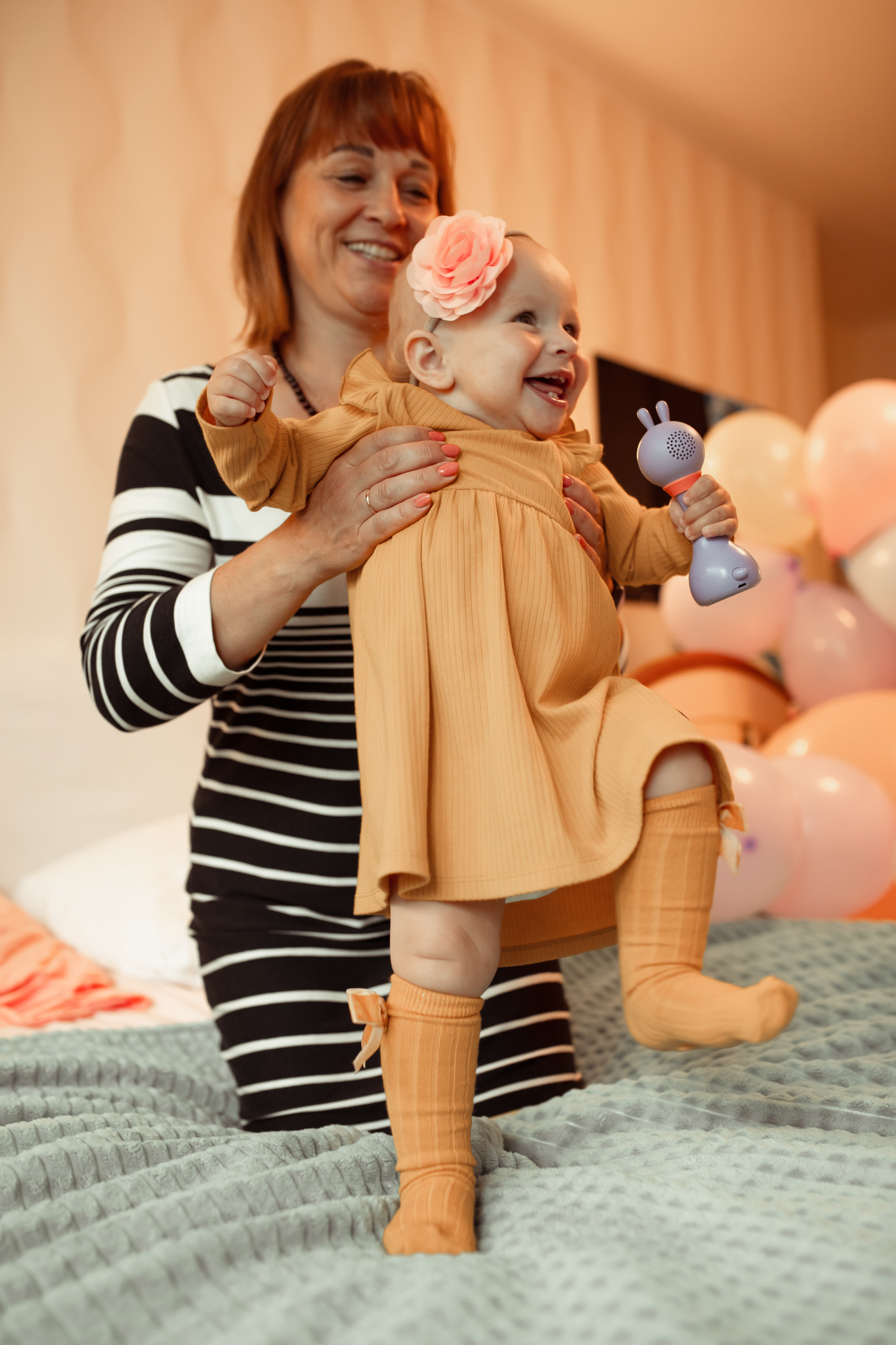 Домашняя фотосессия Елизаветы на 1 годик. Семейный и детский фотограф в Москве Дорогова Екатерина