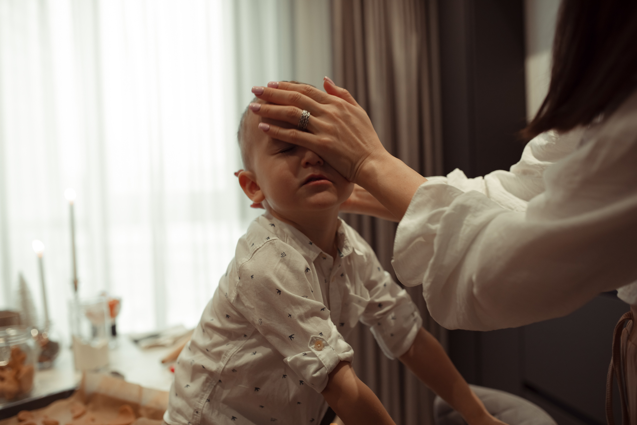 Домашняя съемка семьи Арслановых. Семейный и детский фотограф в Москве Дорогова Екатерина